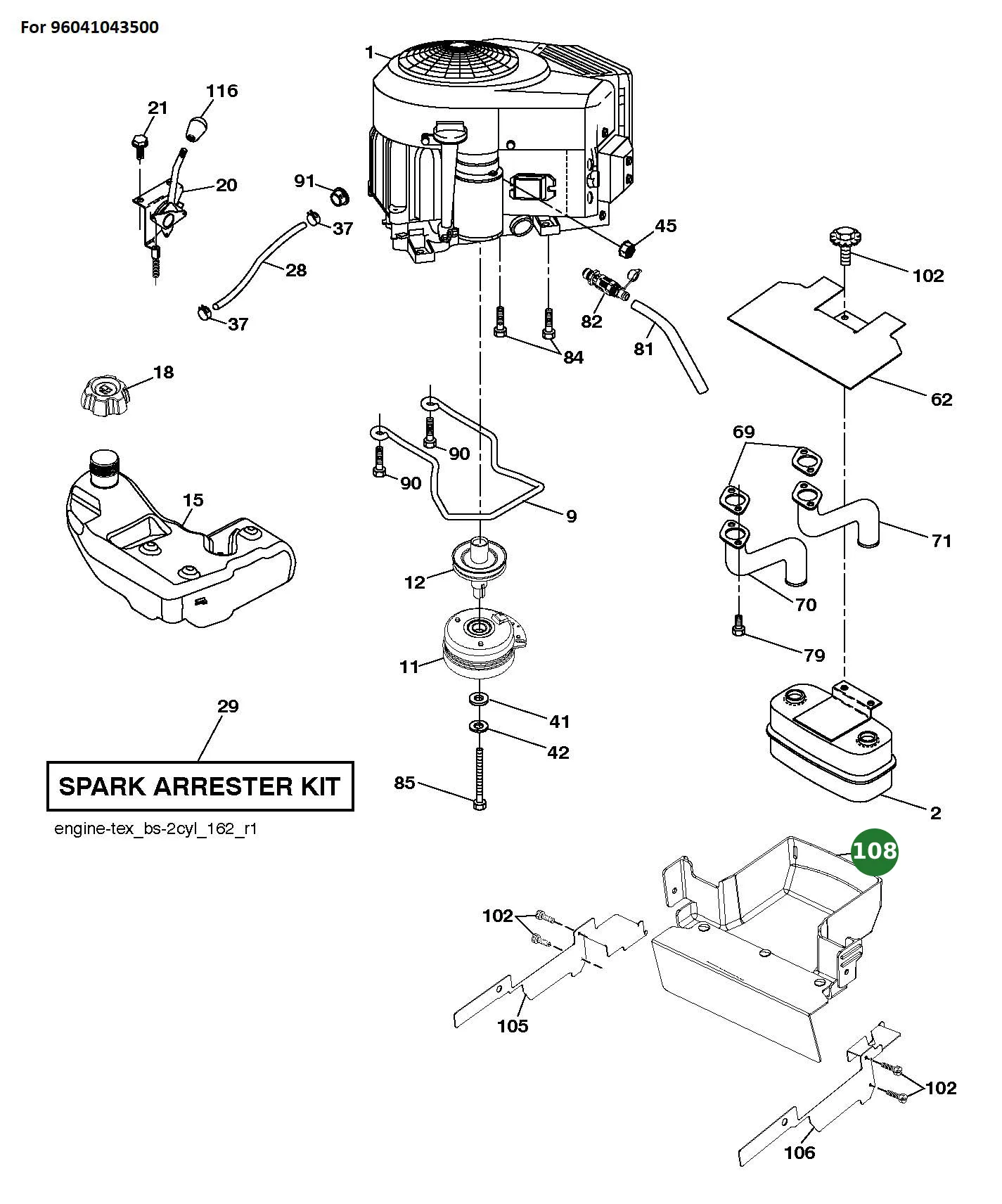 Position im Ersatzteilkatalog