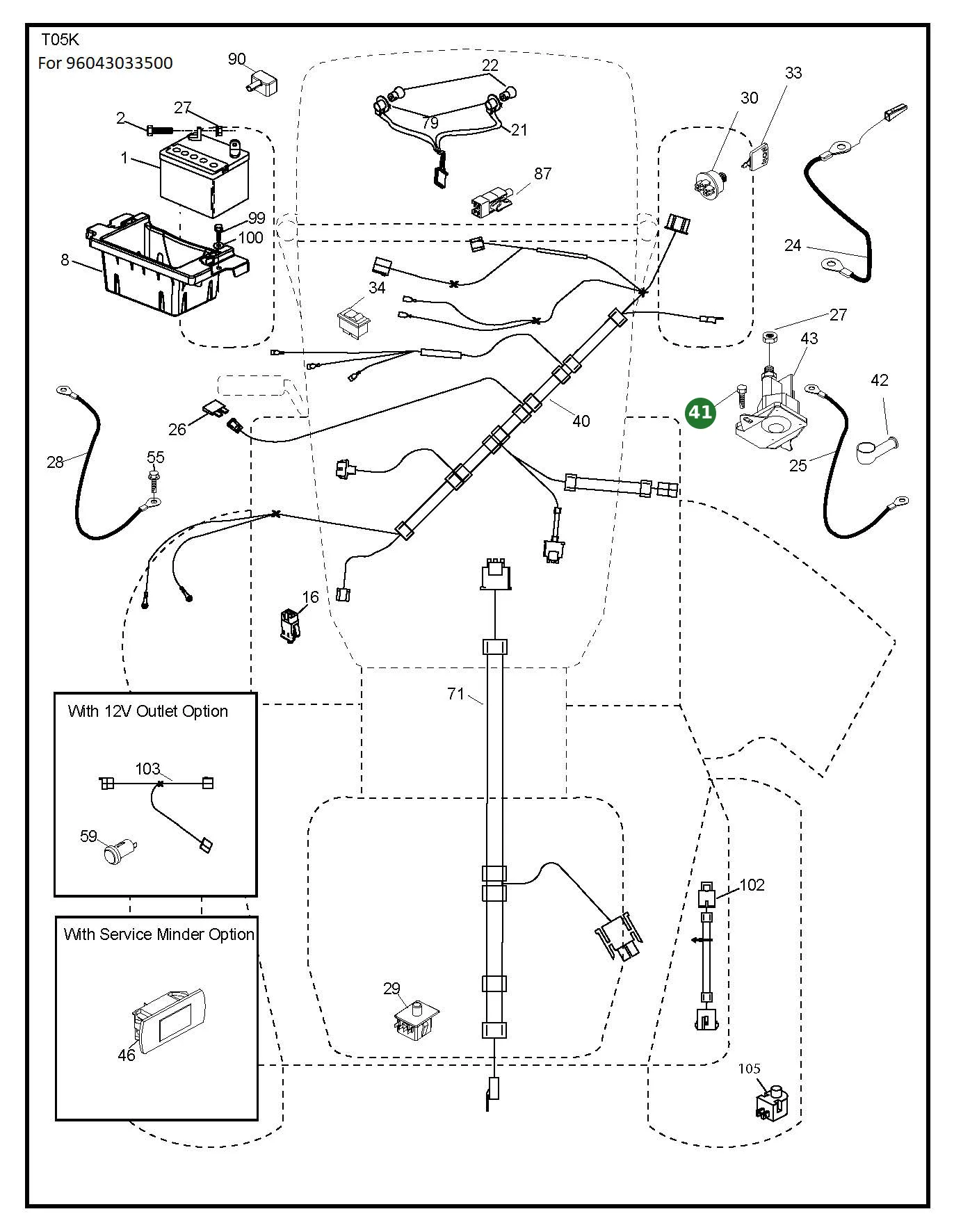 Position im Ersatzteilkatalog
