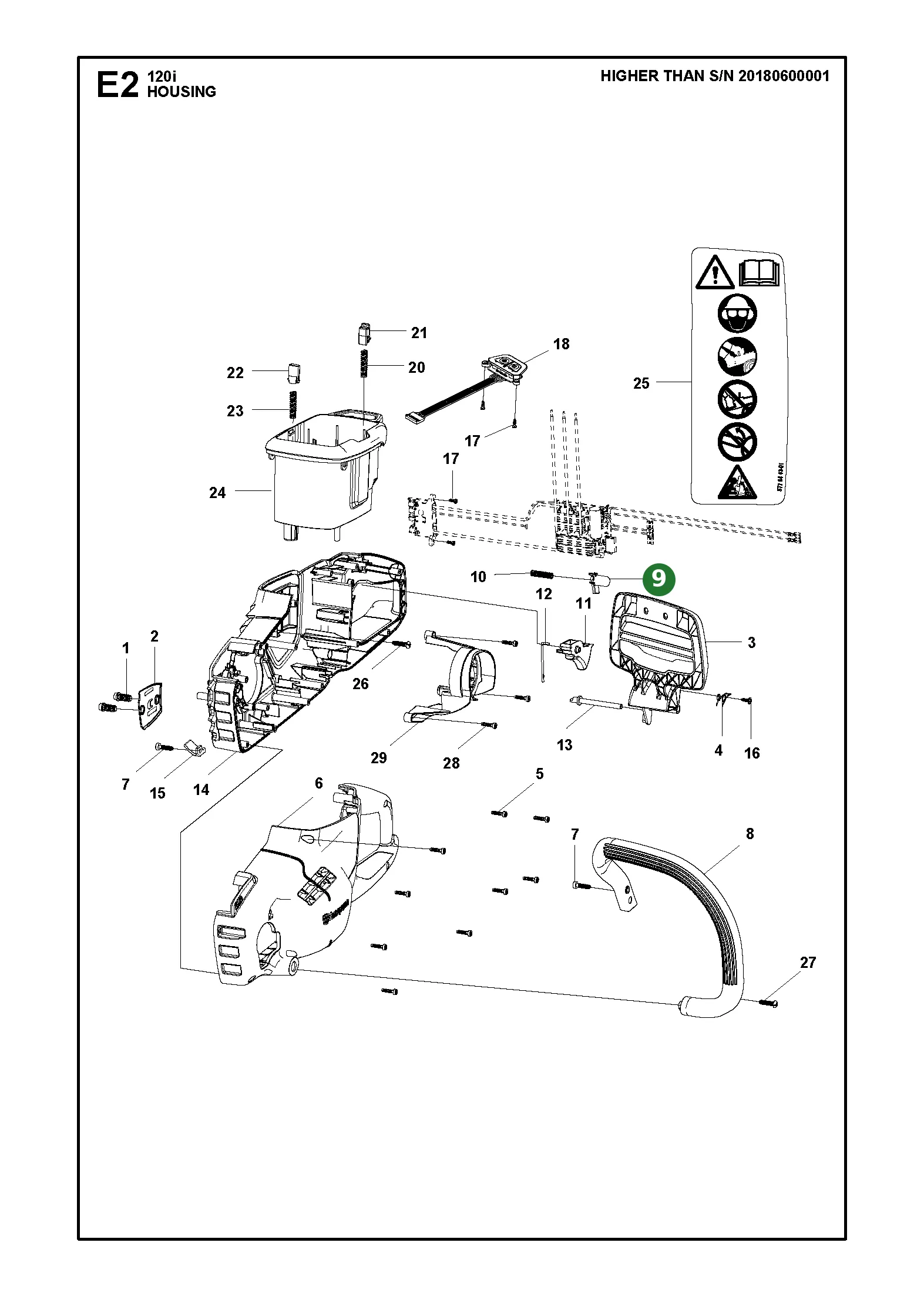 Position im Ersatzteilkatalog