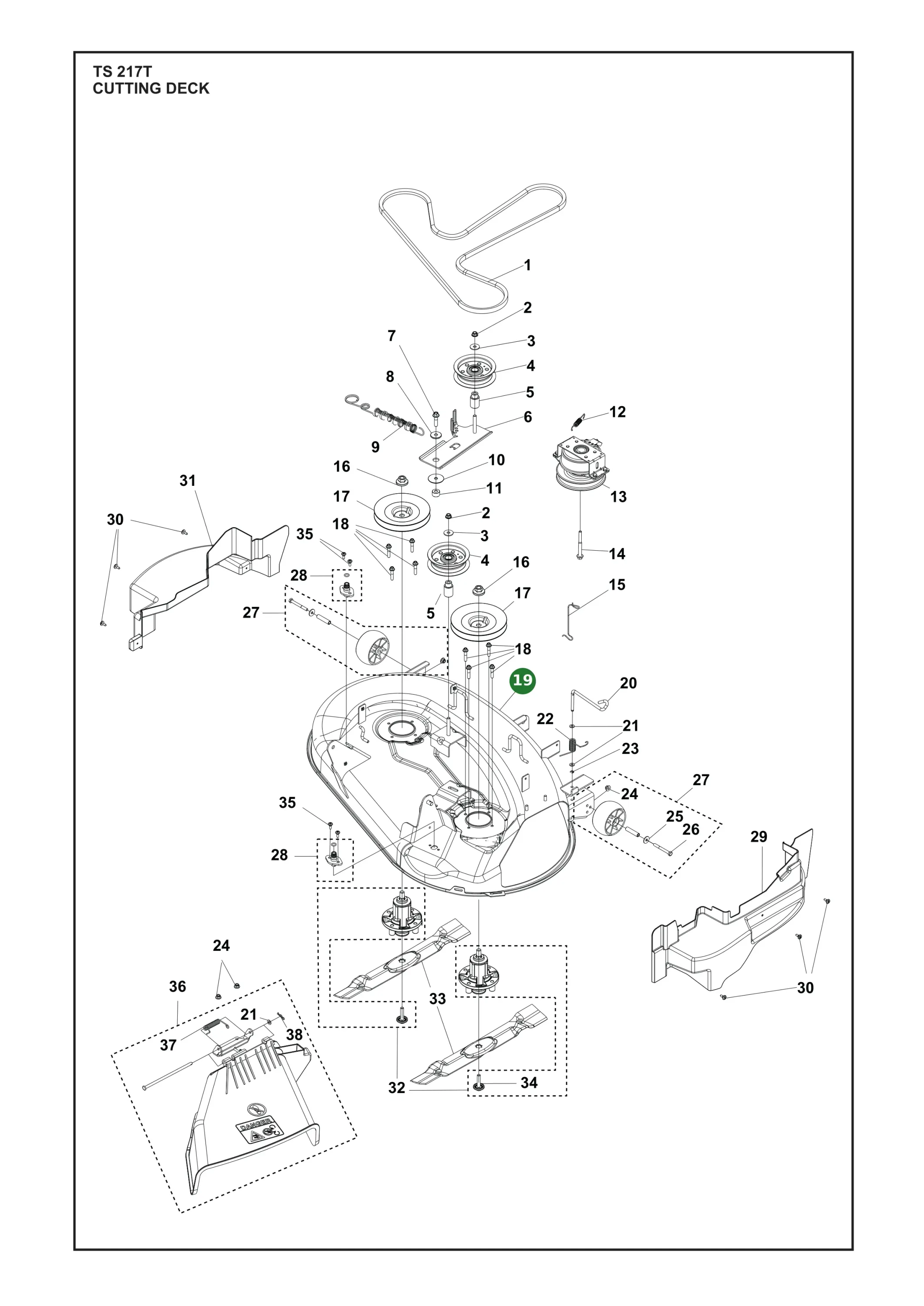 Position im Ersatzteilkatalog