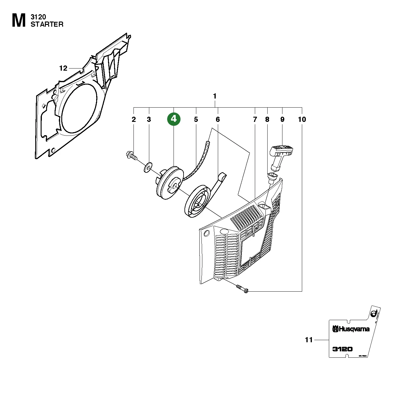 Position im Ersatzteilkatalog