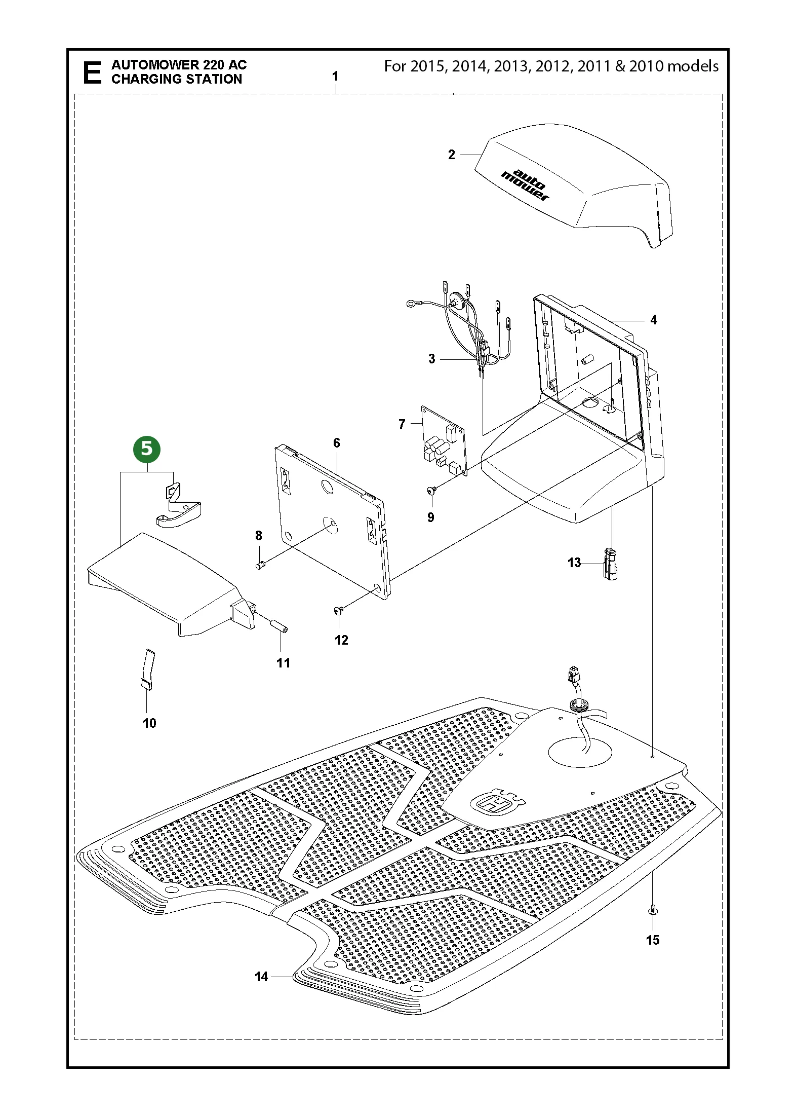 Position im Ersatzteilkatalog