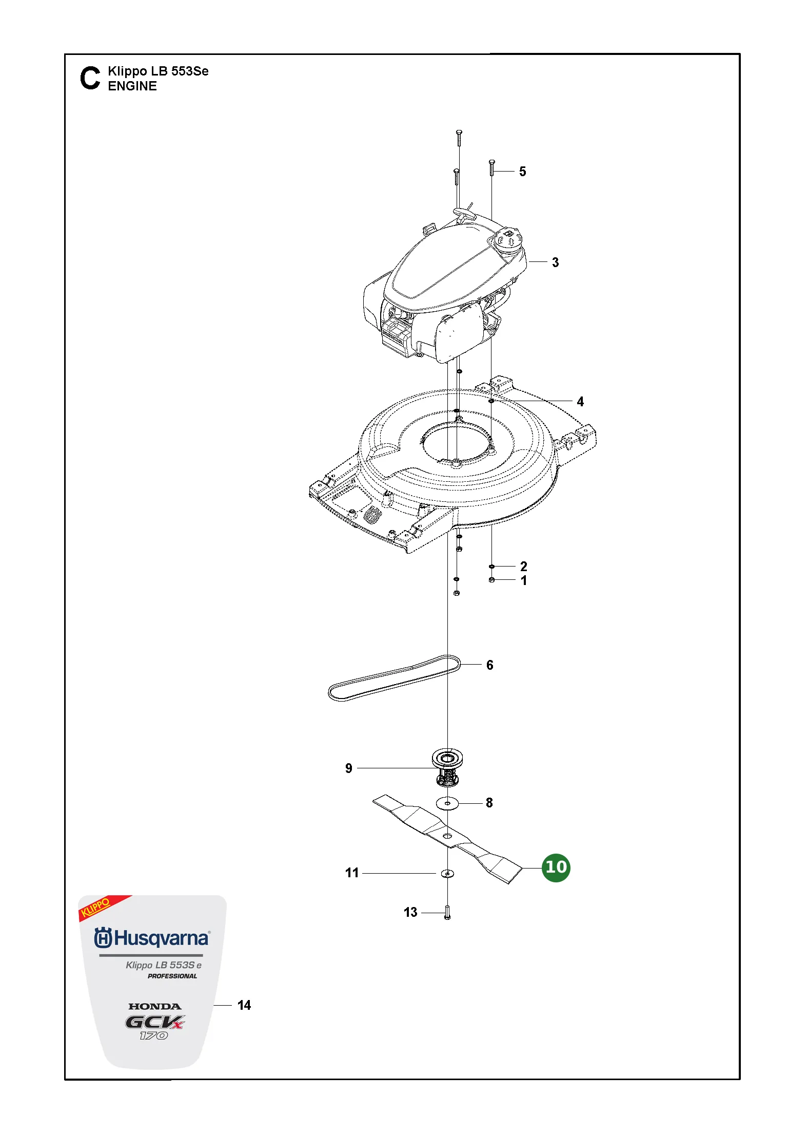 Position im Ersatzteilkatalog