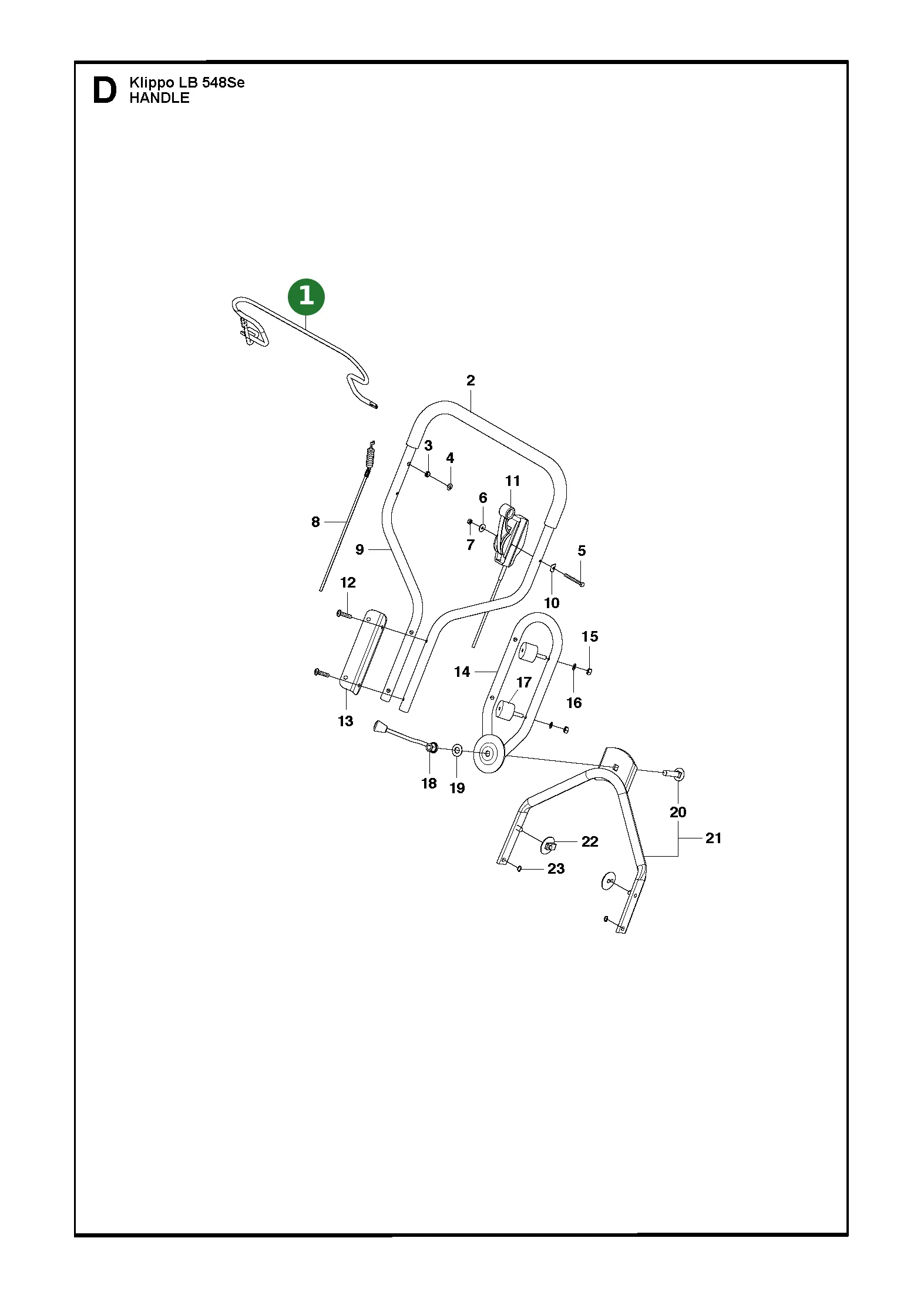 Position im Ersatzteilkatalog