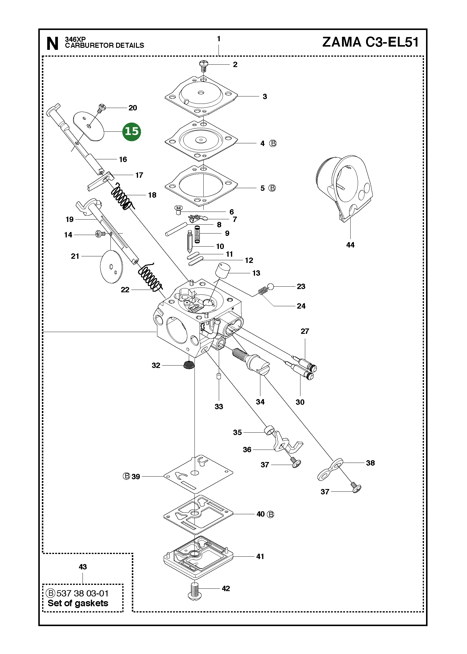 Position im Ersatzteilkatalog