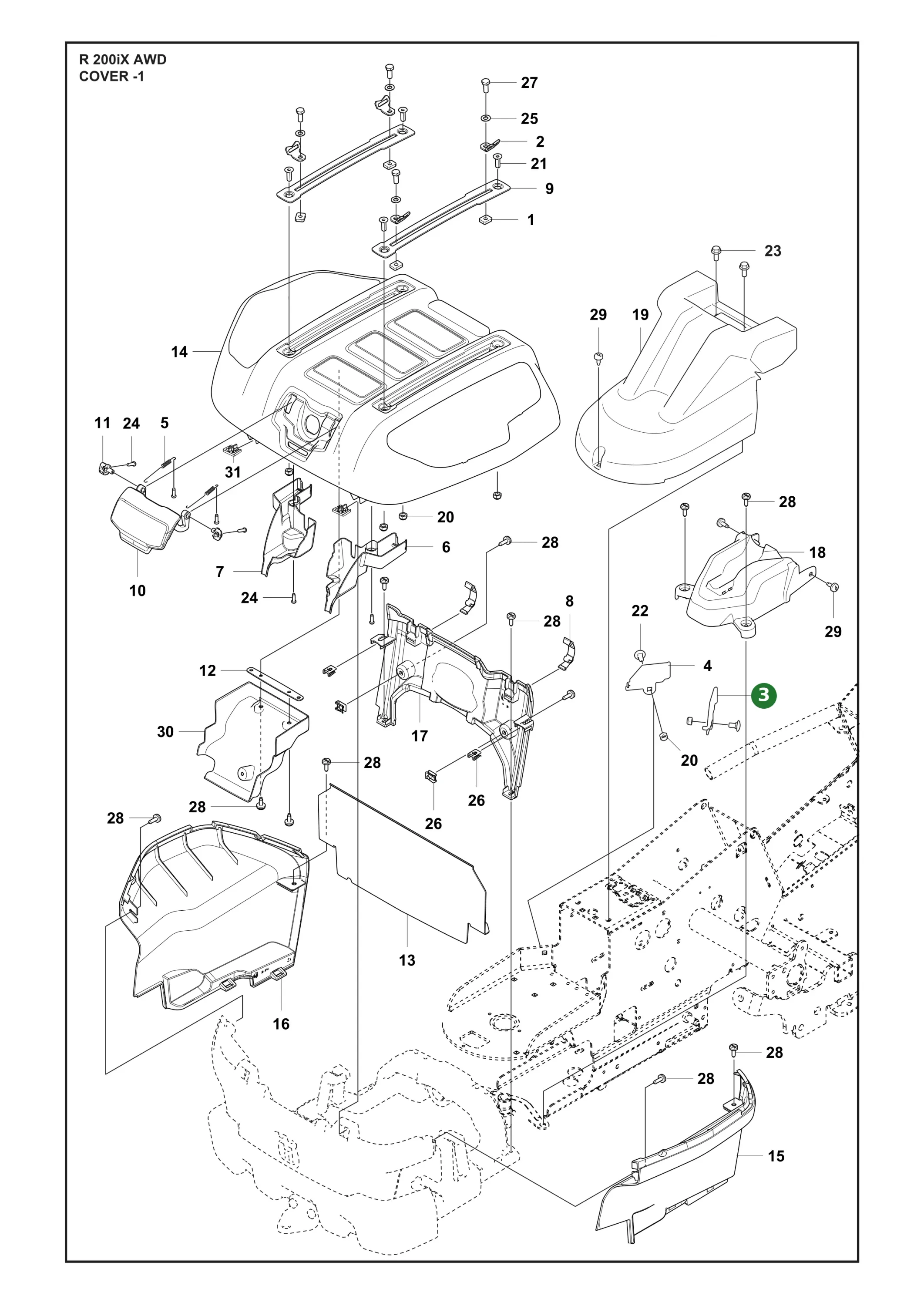 Position im Ersatzteilkatalog