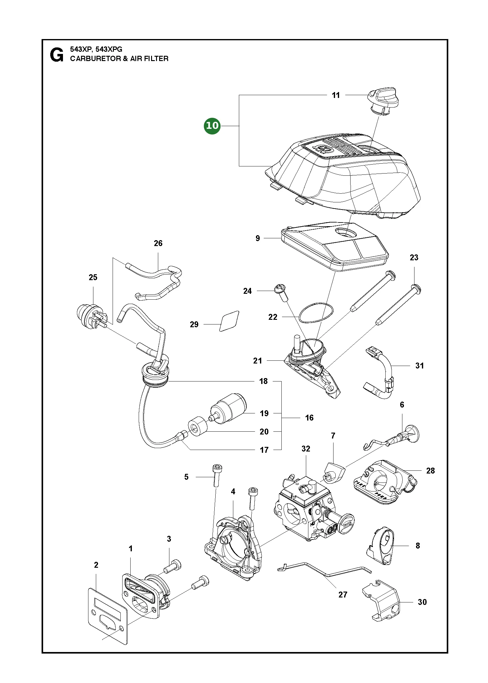 Position im Ersatzteilkatalog