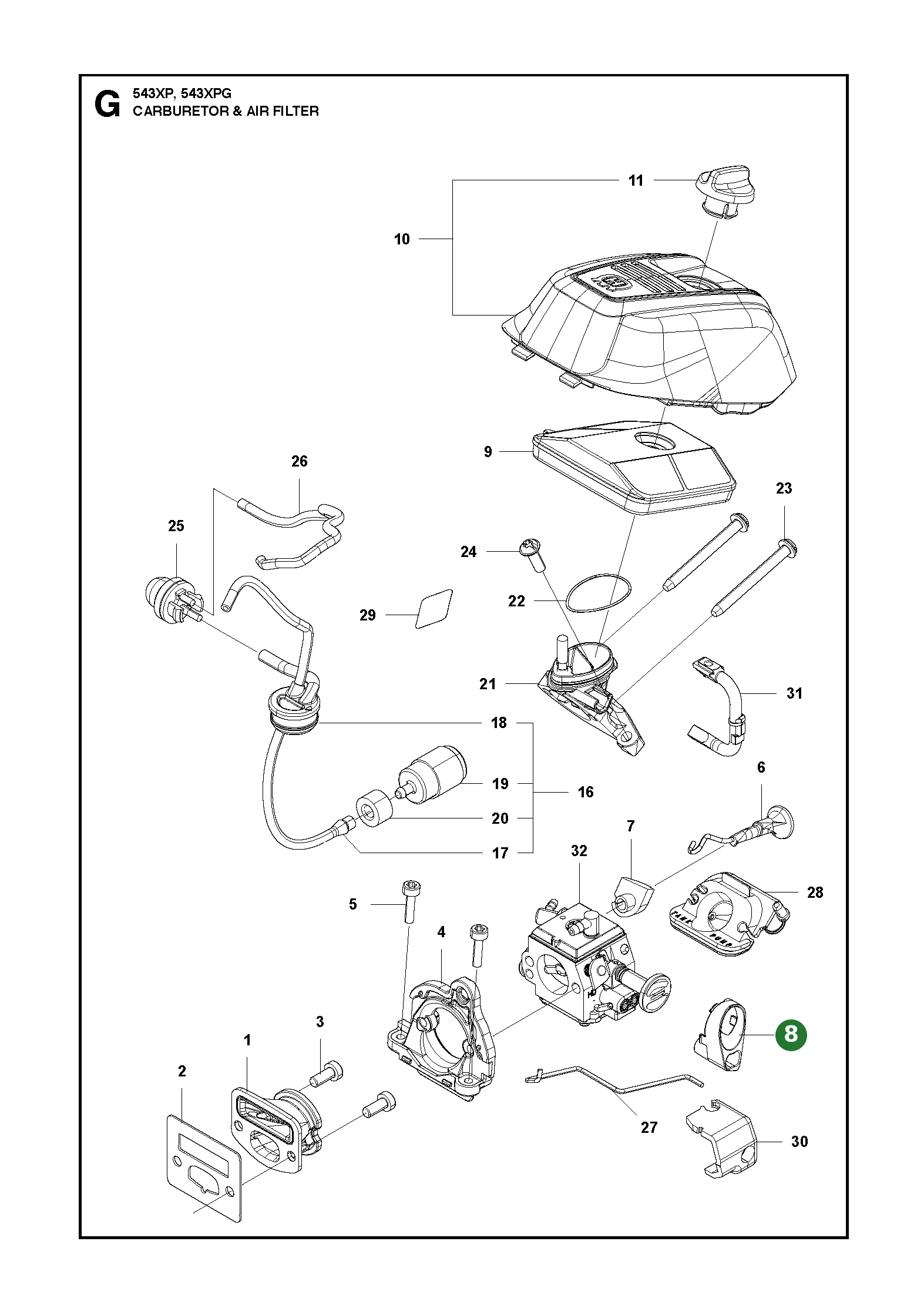 Position im Ersatzteilkatalog