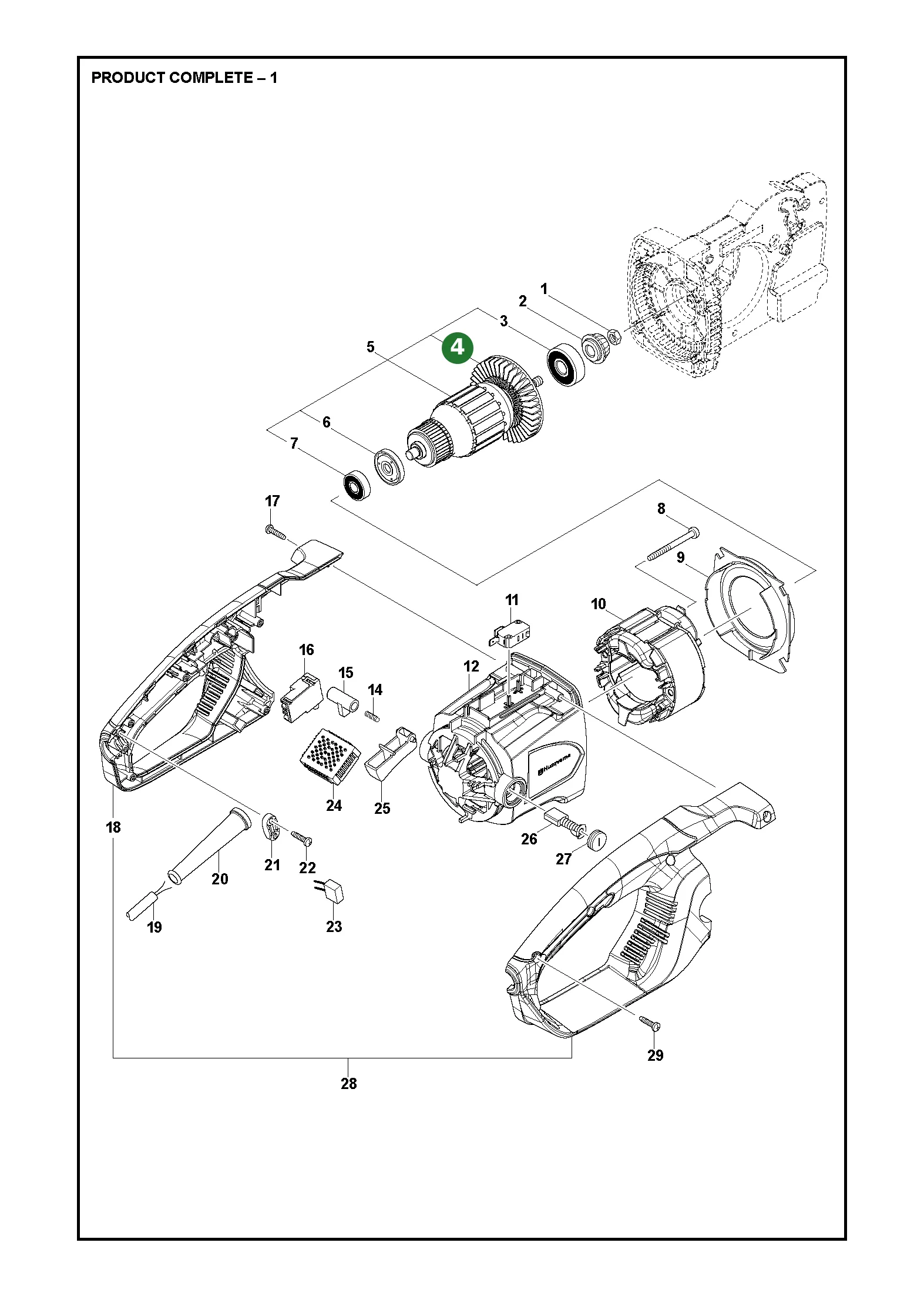 Position im Ersatzteilkatalog