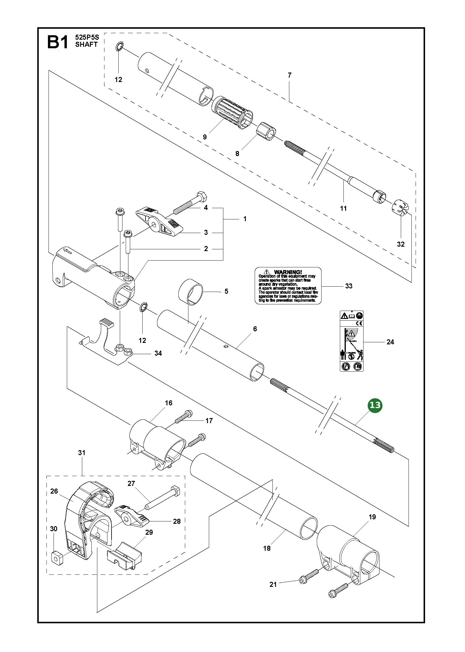 Position im Ersatzteilkatalog
