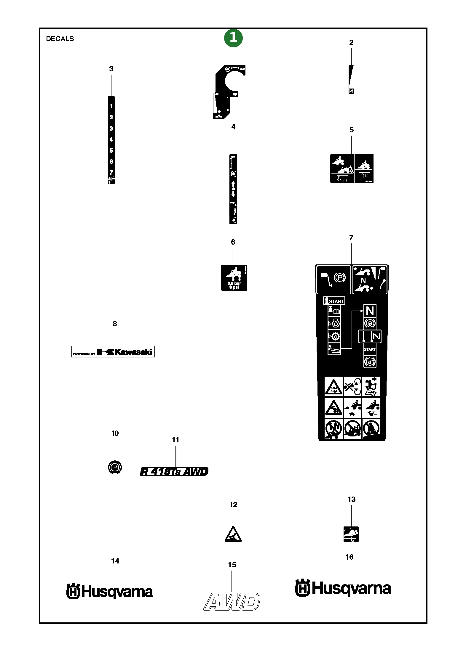 Position im Ersatzteilkatalog