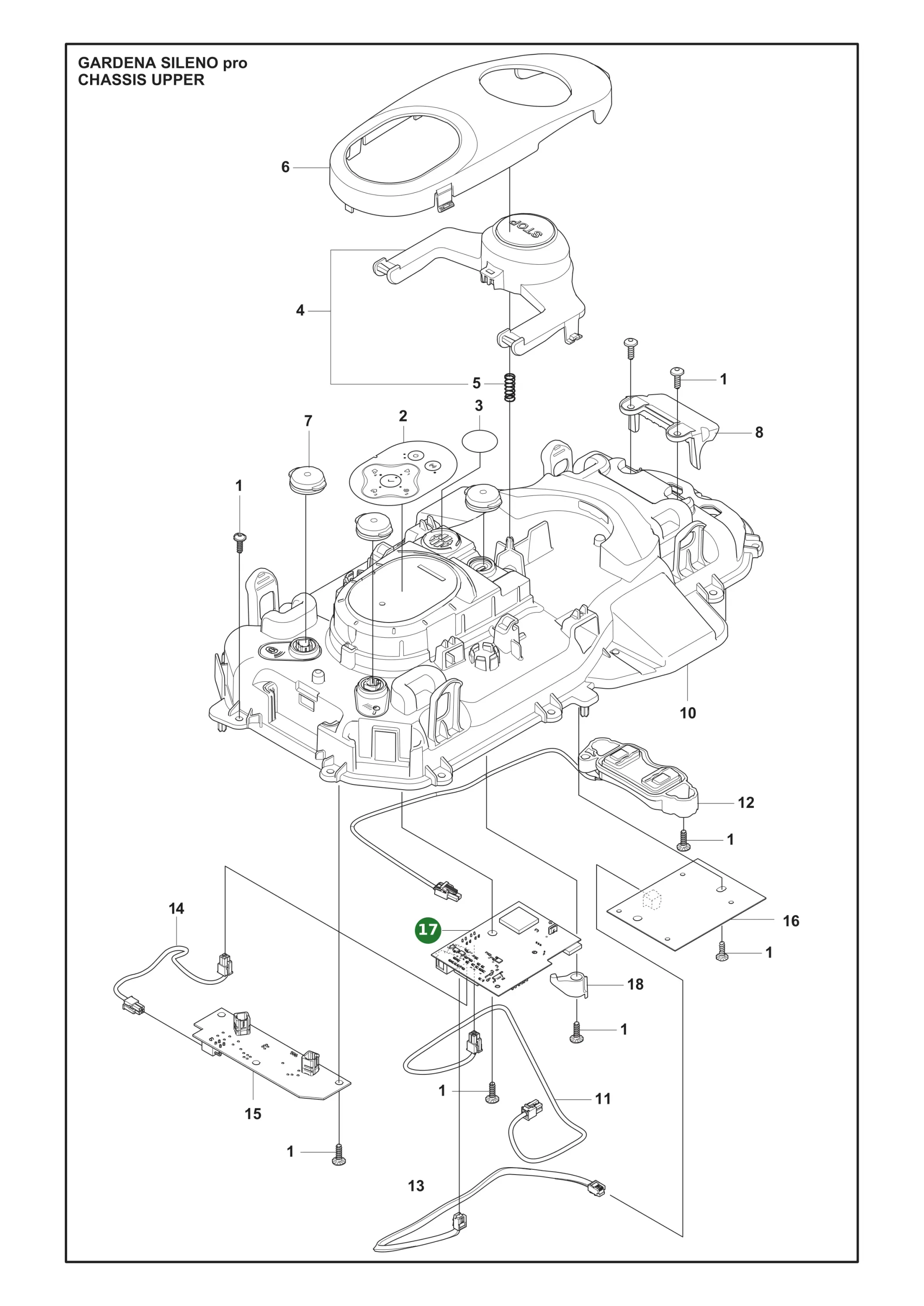 Position im Ersatzteilkatalog