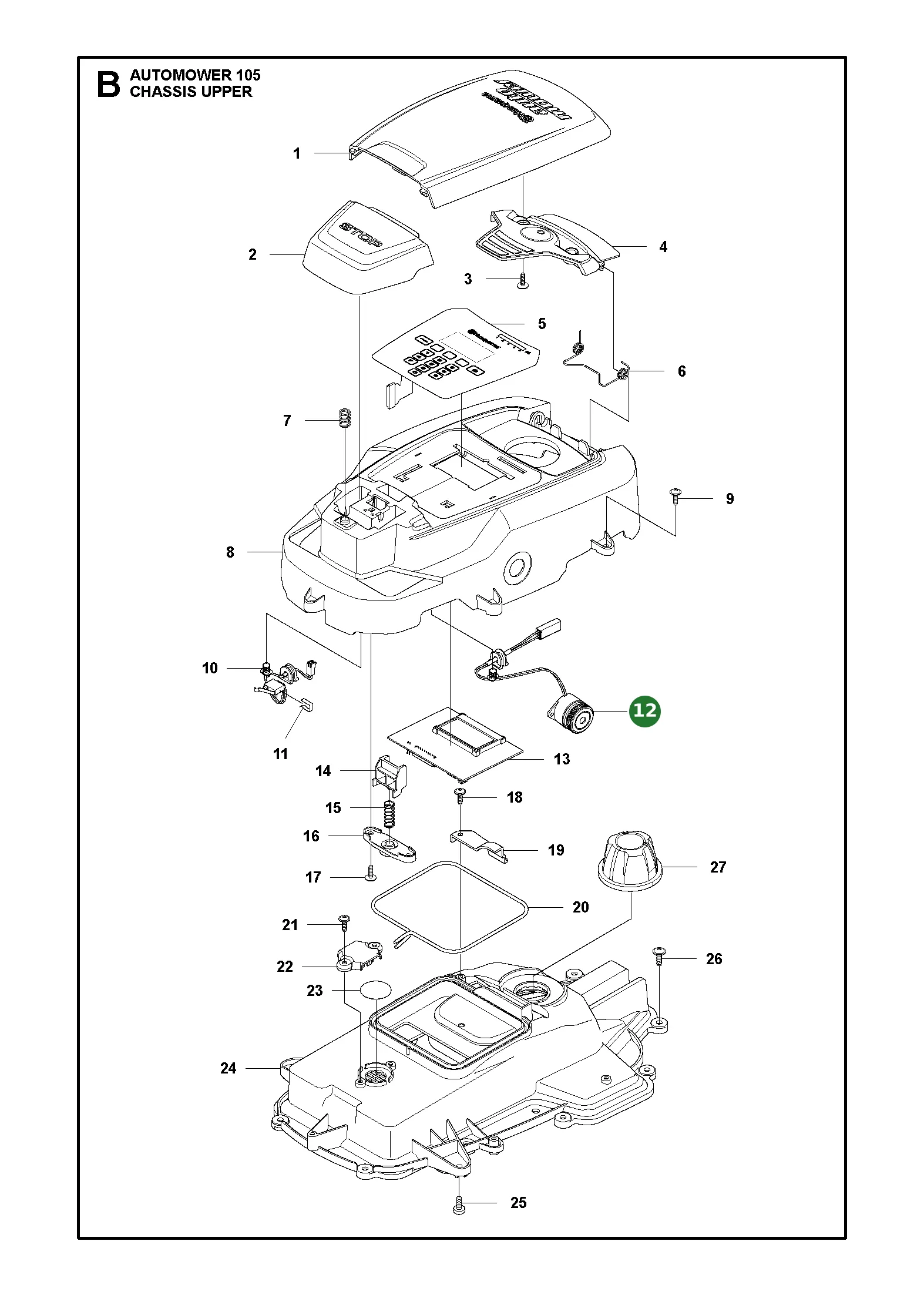 Position im Ersatzteilkatalog