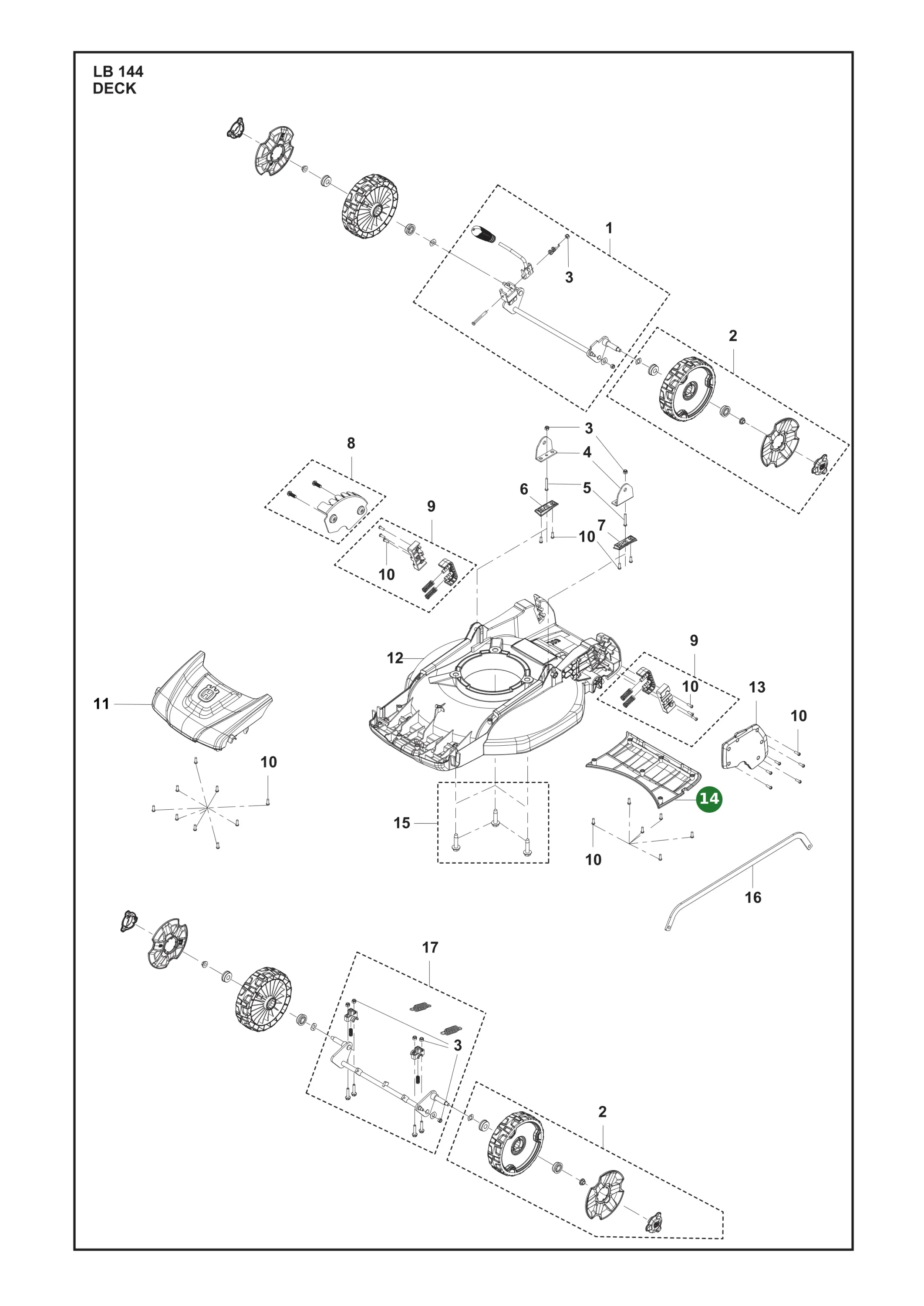 Position im Ersatzteilkatalog