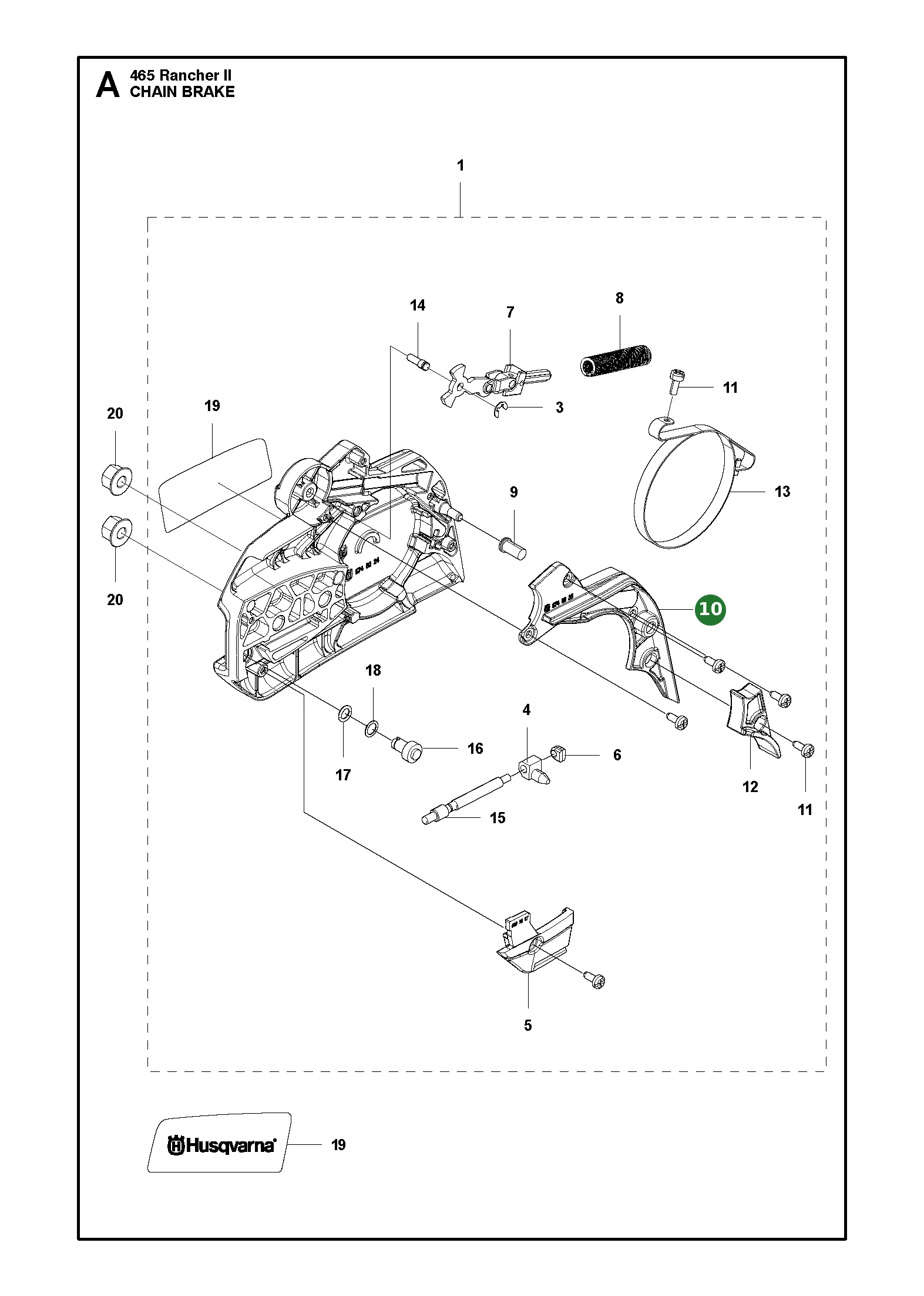 Position im Ersatzteilkatalog