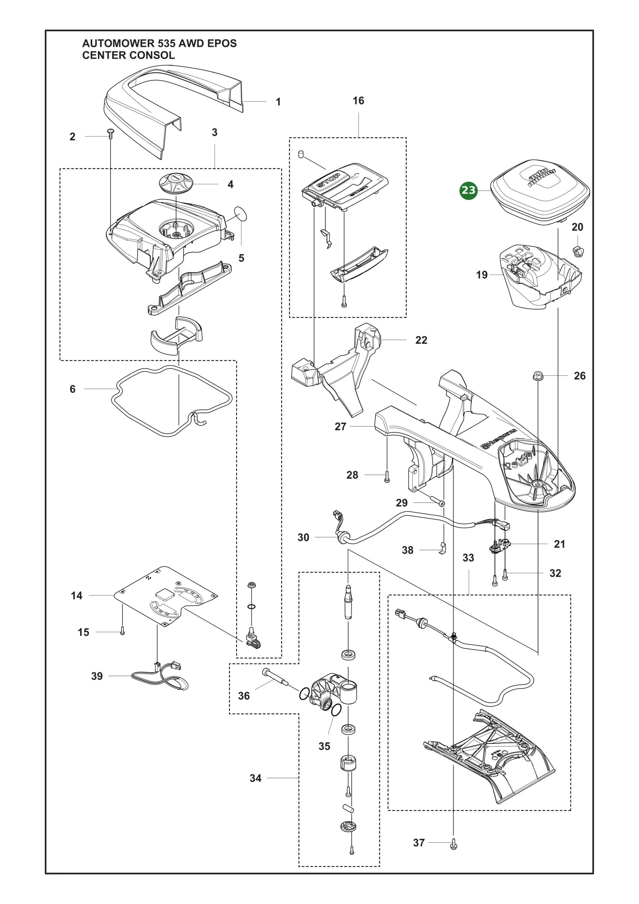 Position im Ersatzteilkatalog
