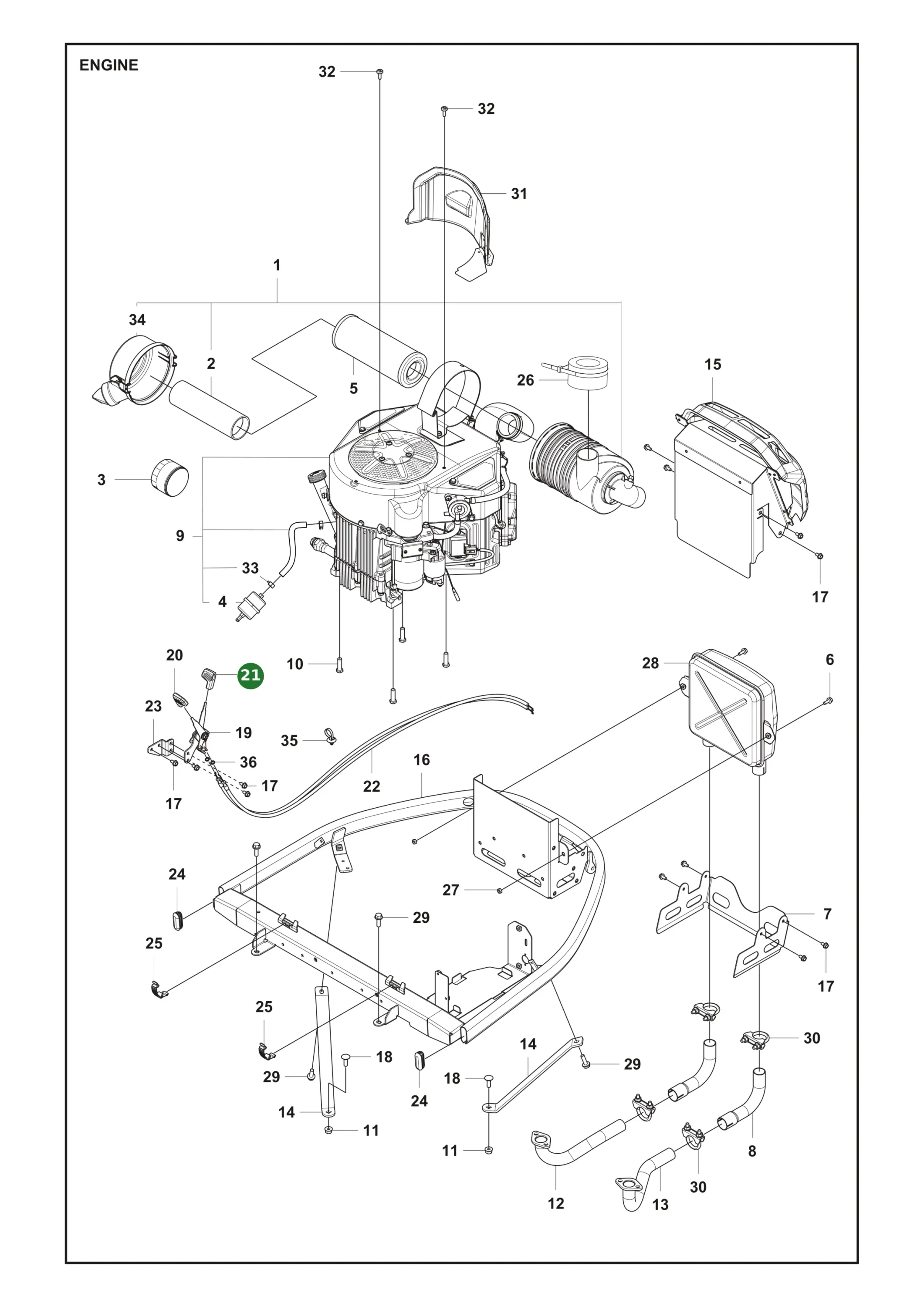 Position im Ersatzteilkatalog