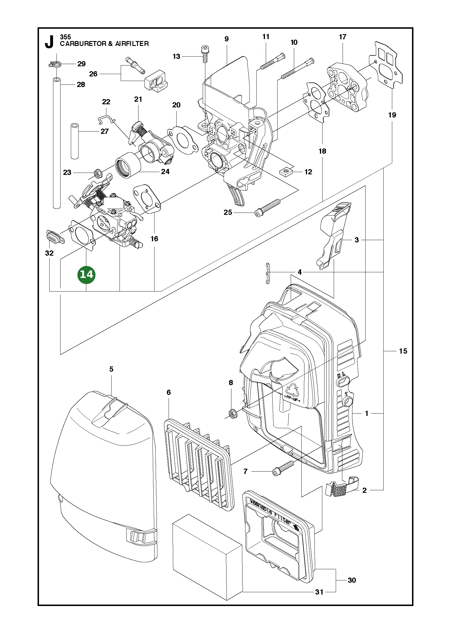 Position im Ersatzteilkatalog