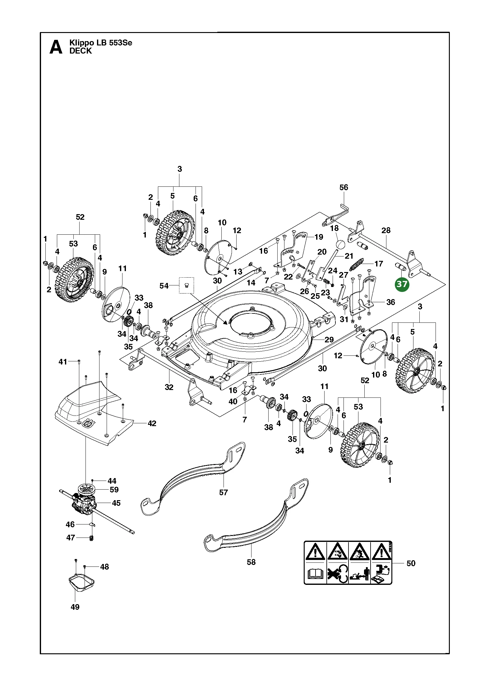 Position im Ersatzteilkatalog