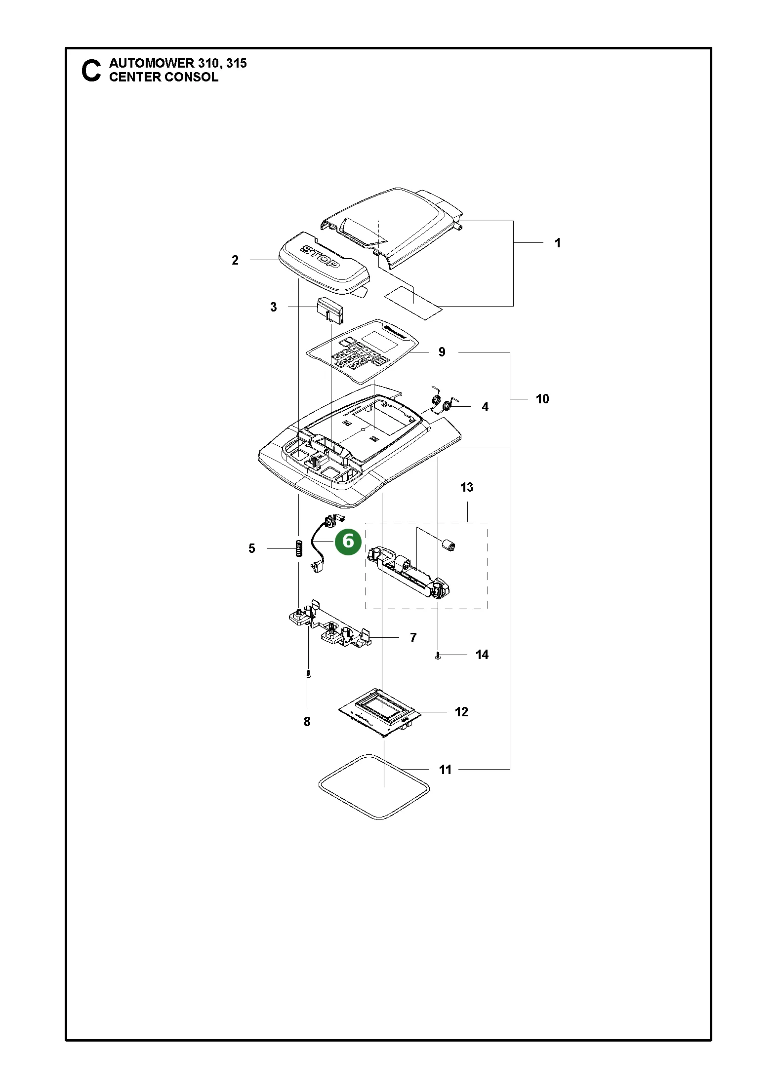 Position im Ersatzteilkatalog