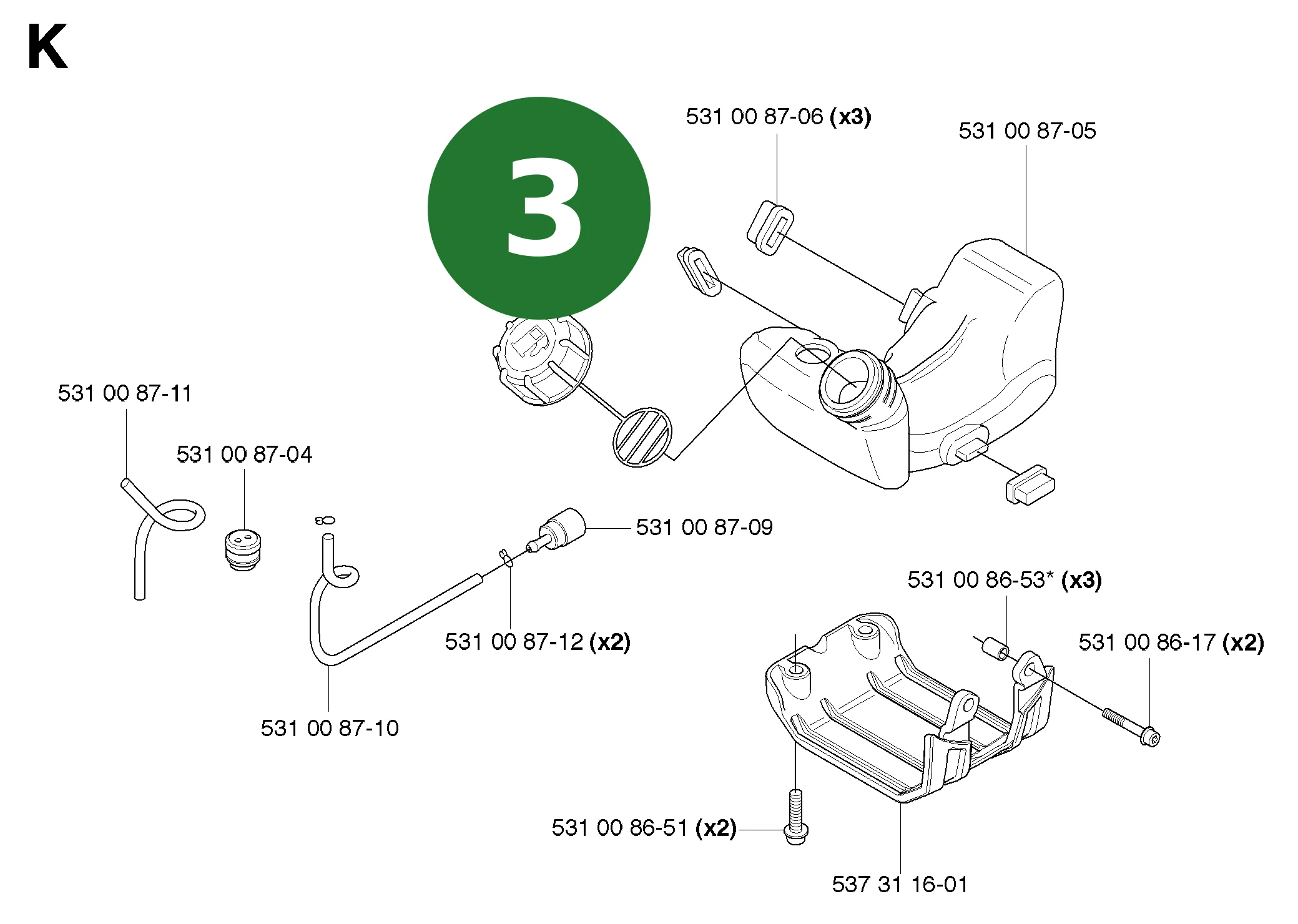 Position im Ersatzteilkatalog