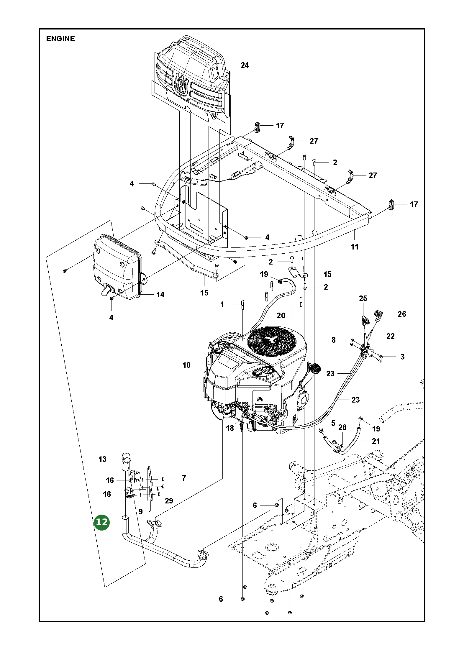Position im Ersatzteilkatalog