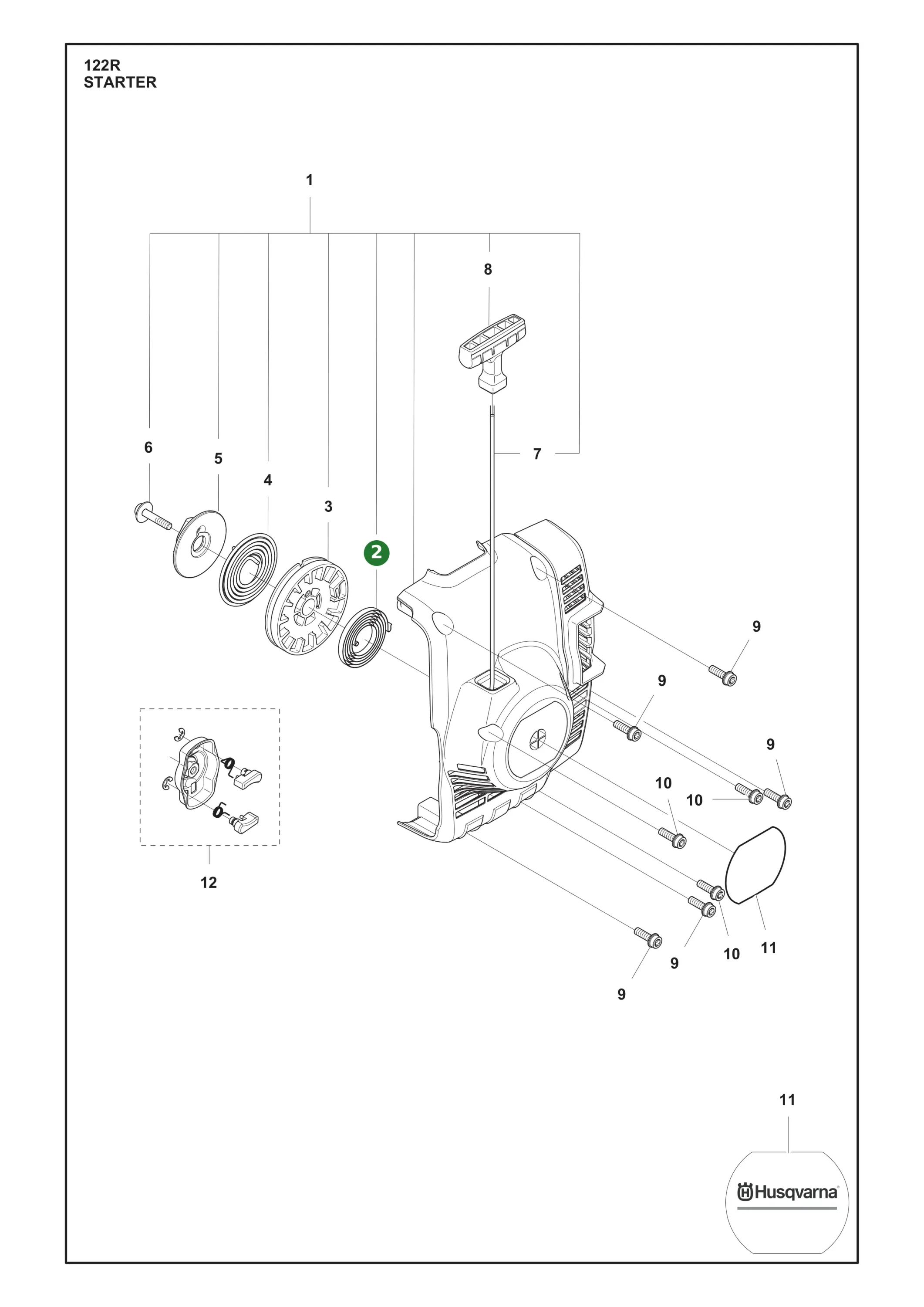 Position im Ersatzteilkatalog