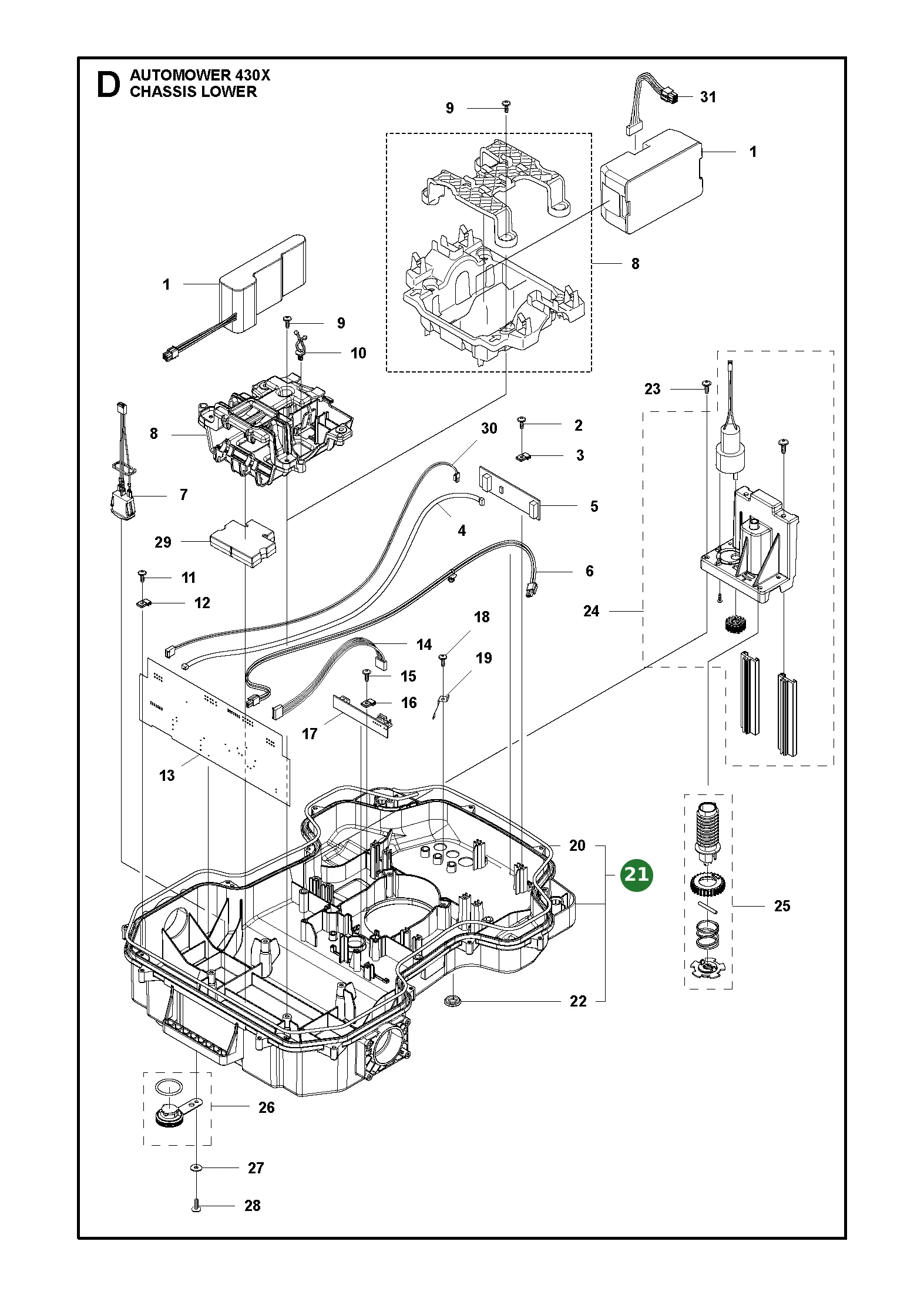 Position im Ersatzteilkatalog
