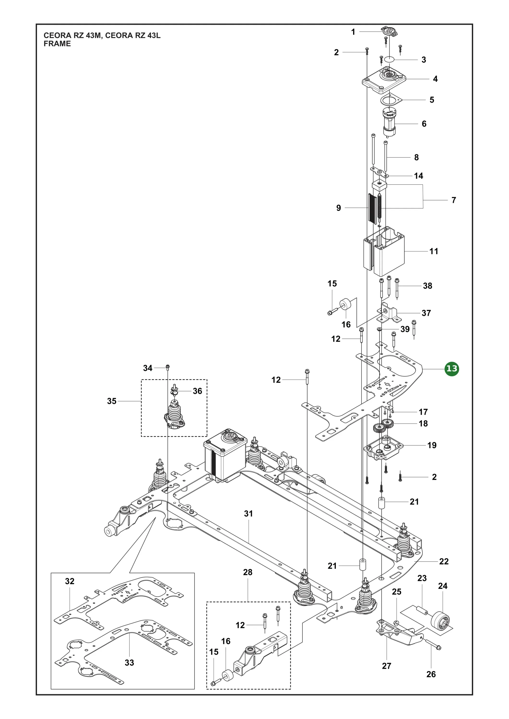 Position im Ersatzteilkatalog