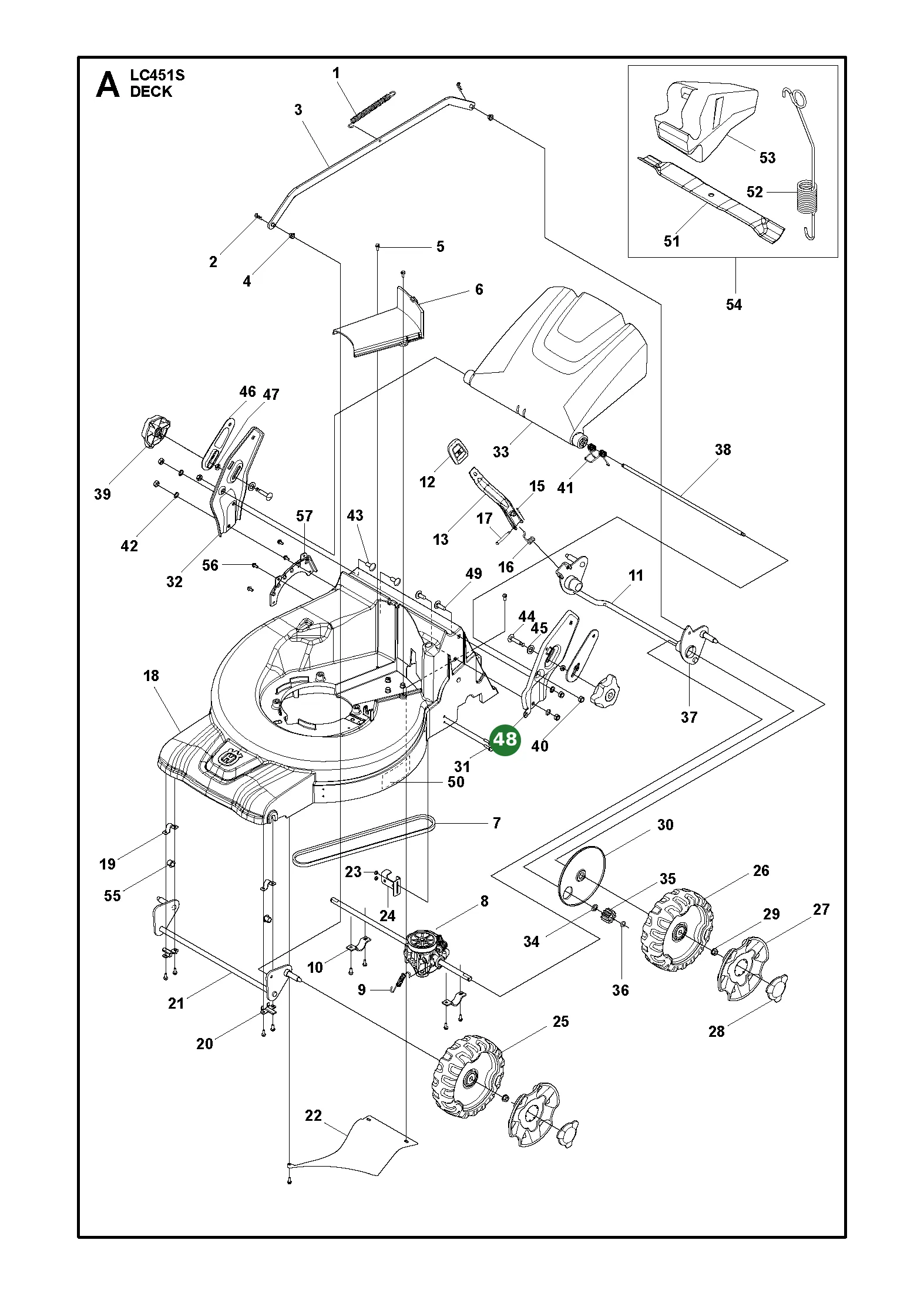 Position im Ersatzteilkatalog
