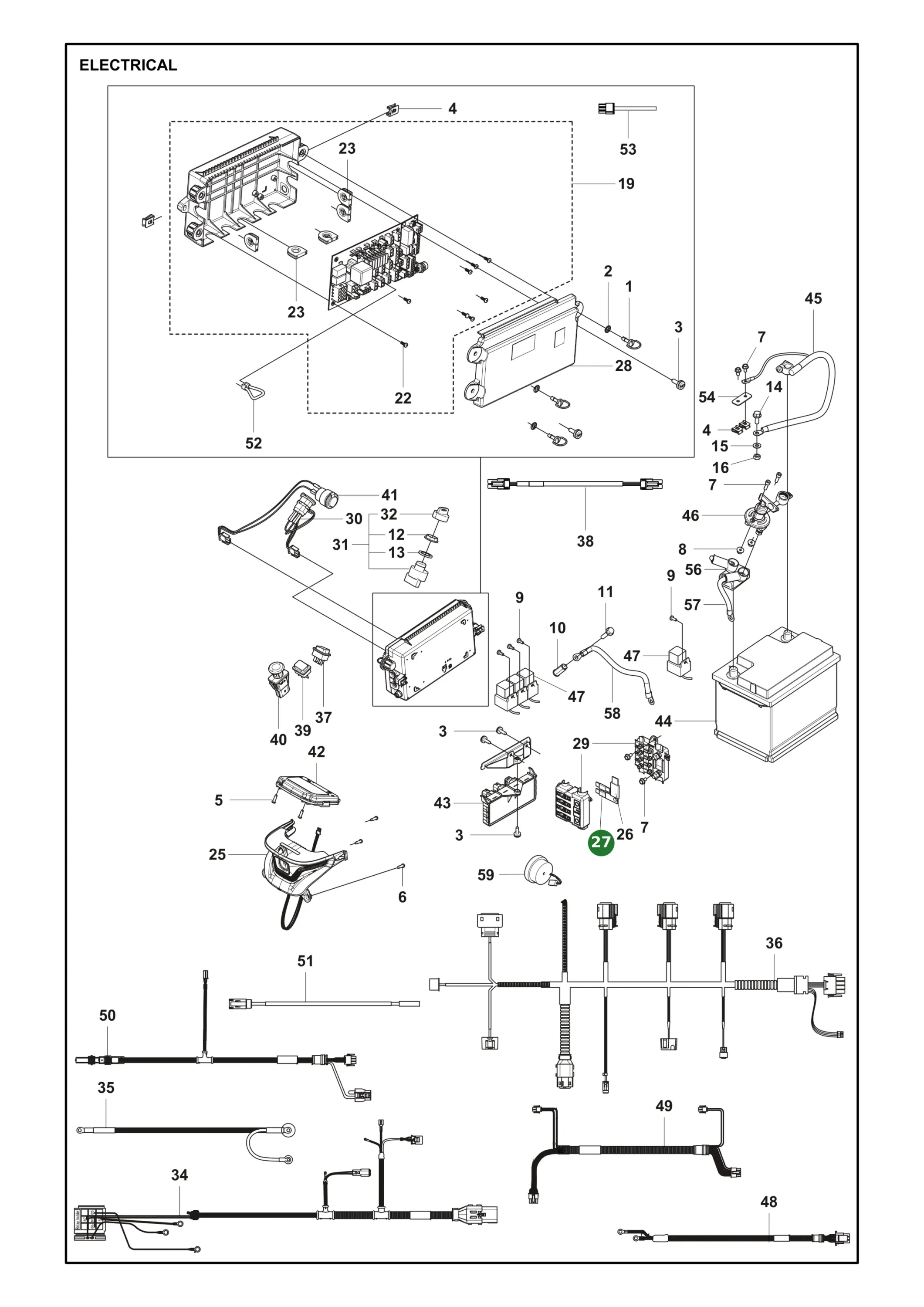Position im Ersatzteilkatalog