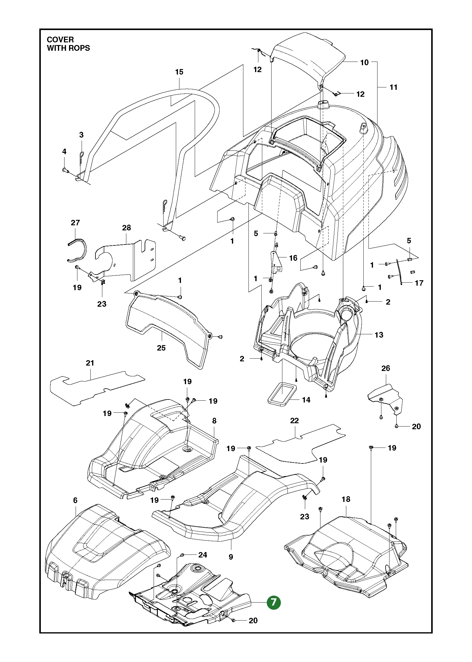 Position im Ersatzteilkatalog
