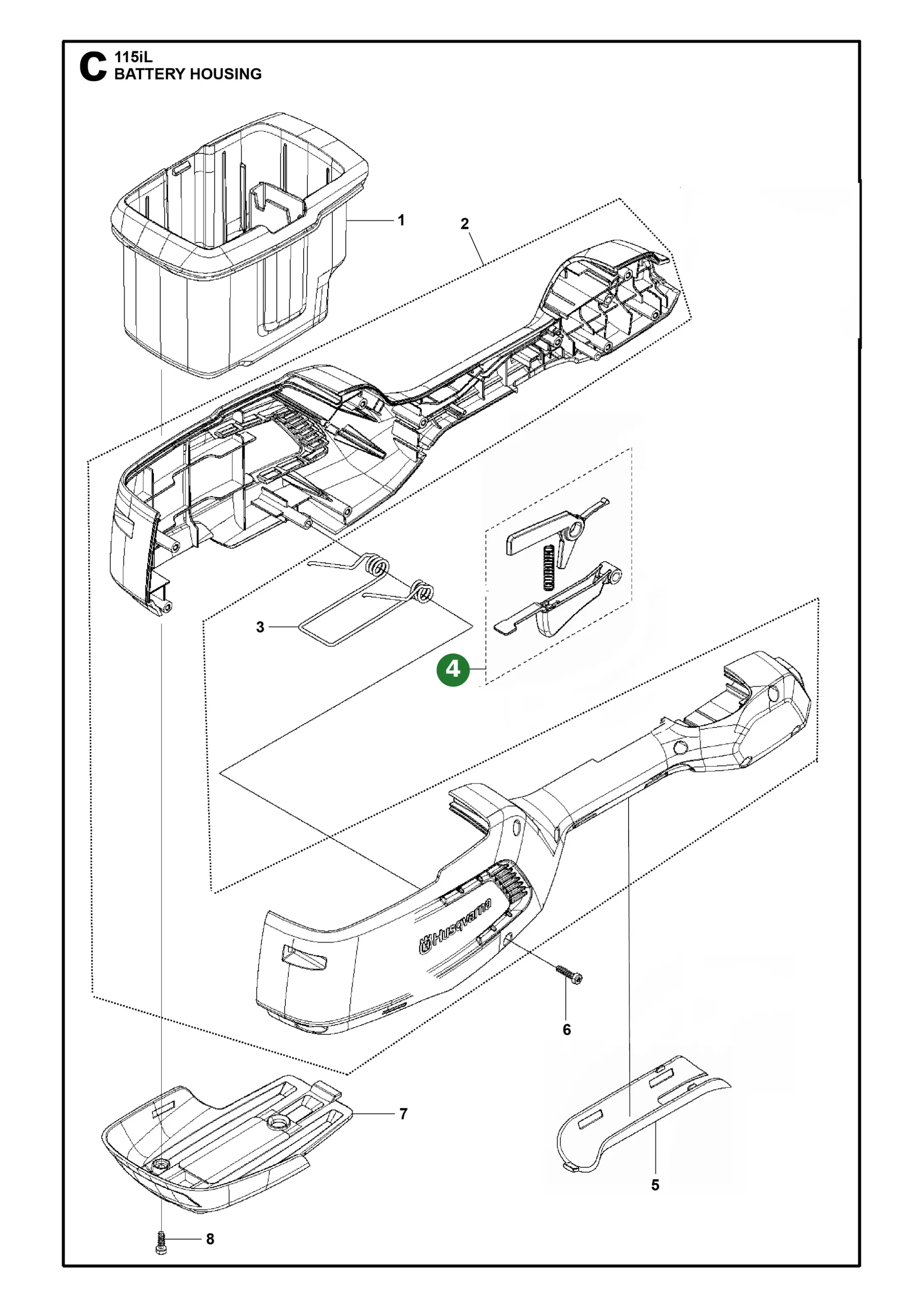 Position im Ersatzteilkatalog