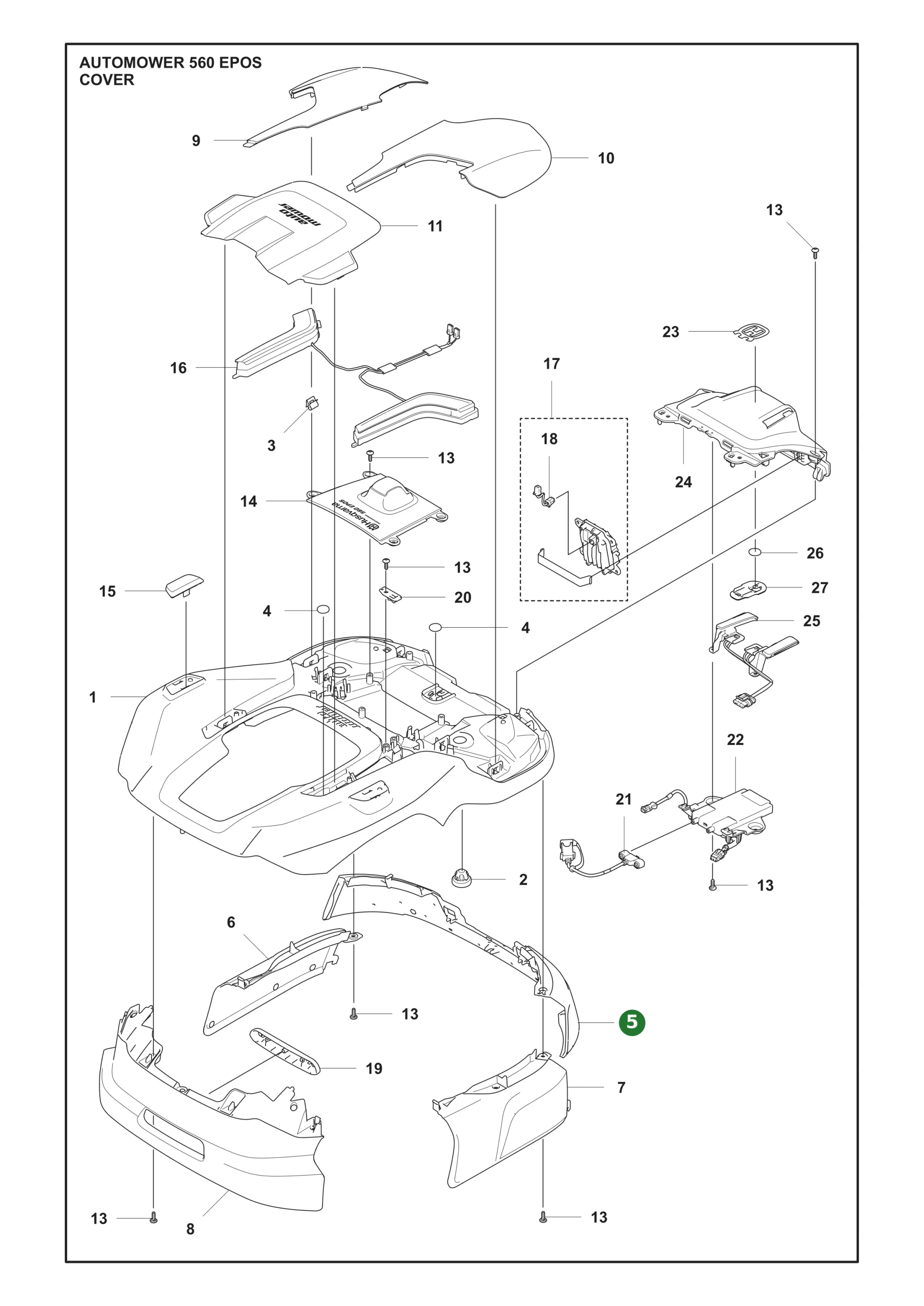 Position im Ersatzteilkatalog
