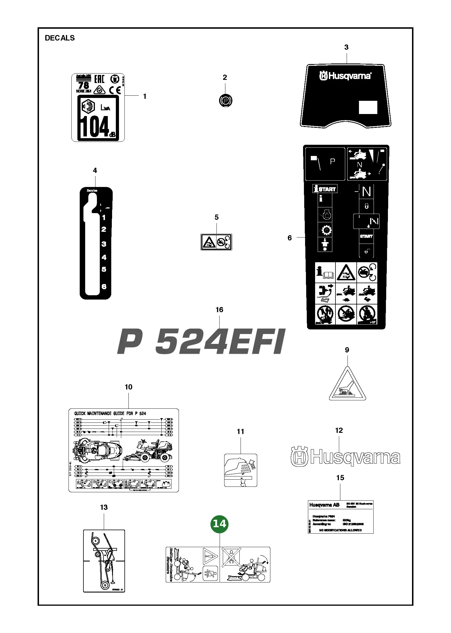 Position im Ersatzteilkatalog