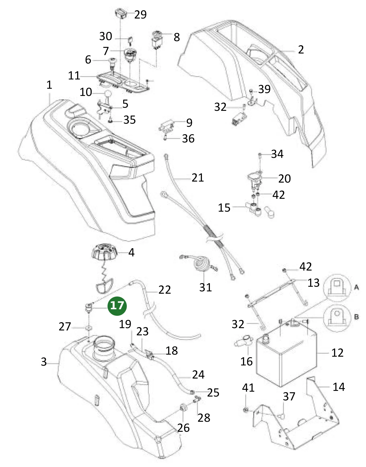 Position im Ersatzteilkatalog