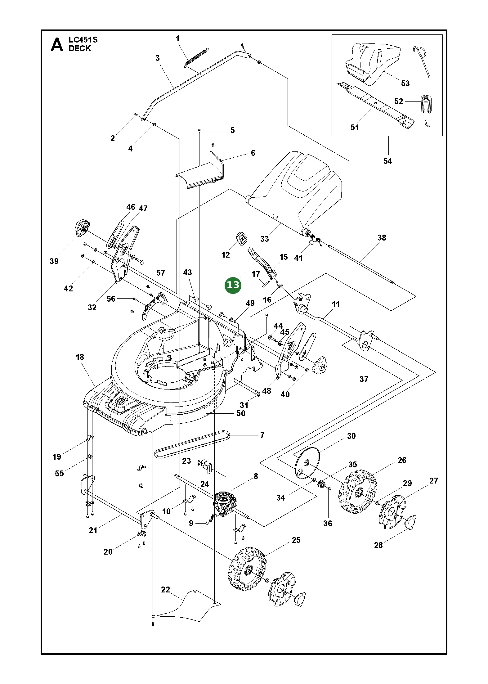 Position im Ersatzteilkatalog