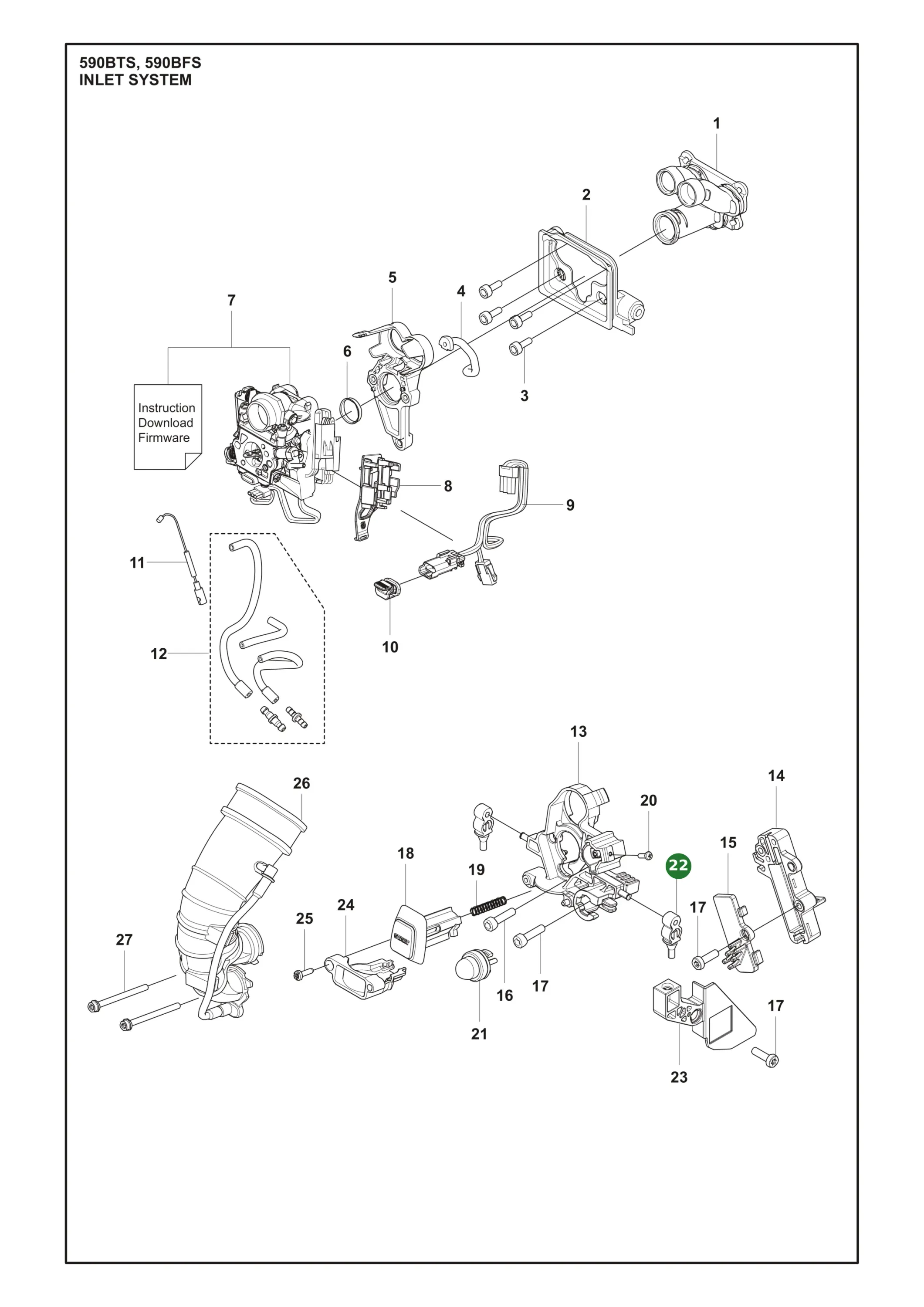 Position im Ersatzteilkatalog