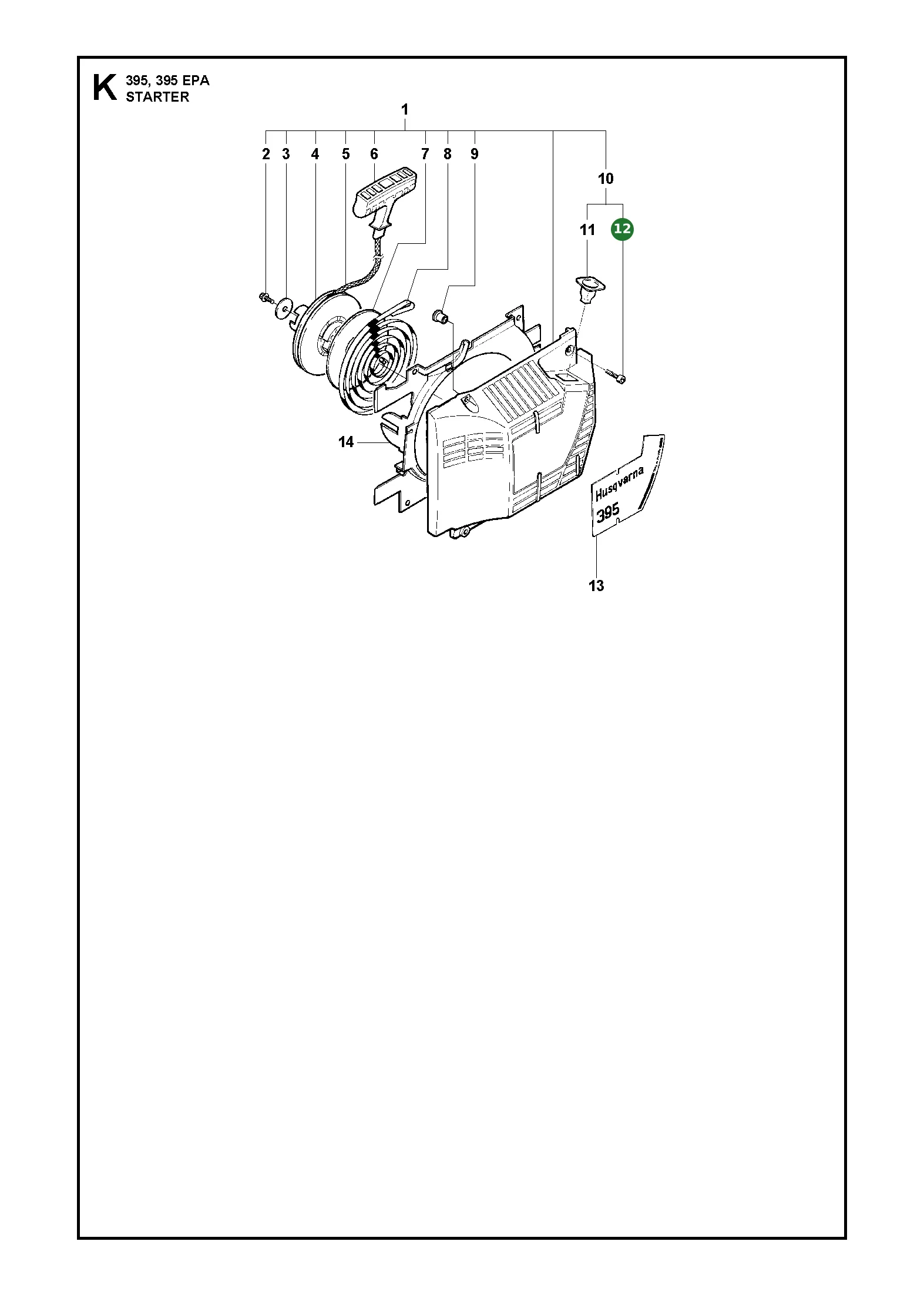 Schraube f&uuml;r Husqvarna Motors&auml;gen