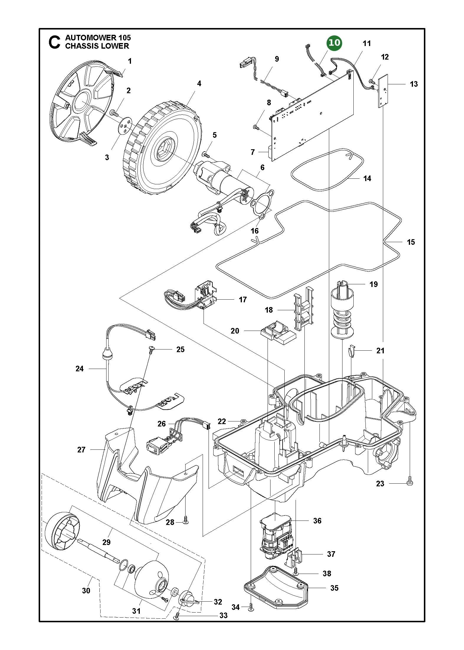 Position im Ersatzteilkatalog