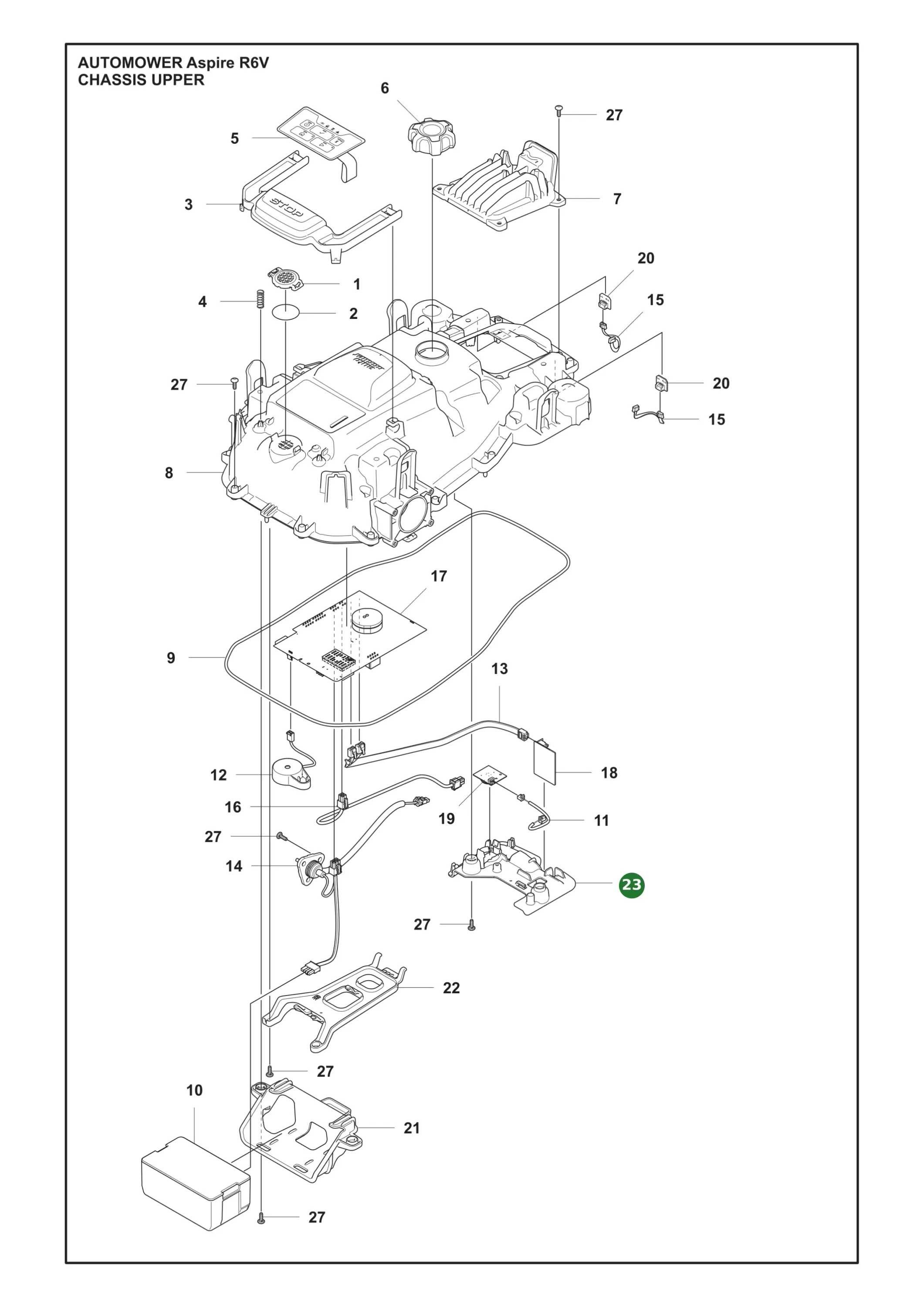 Position im Ersatzteilkatalog