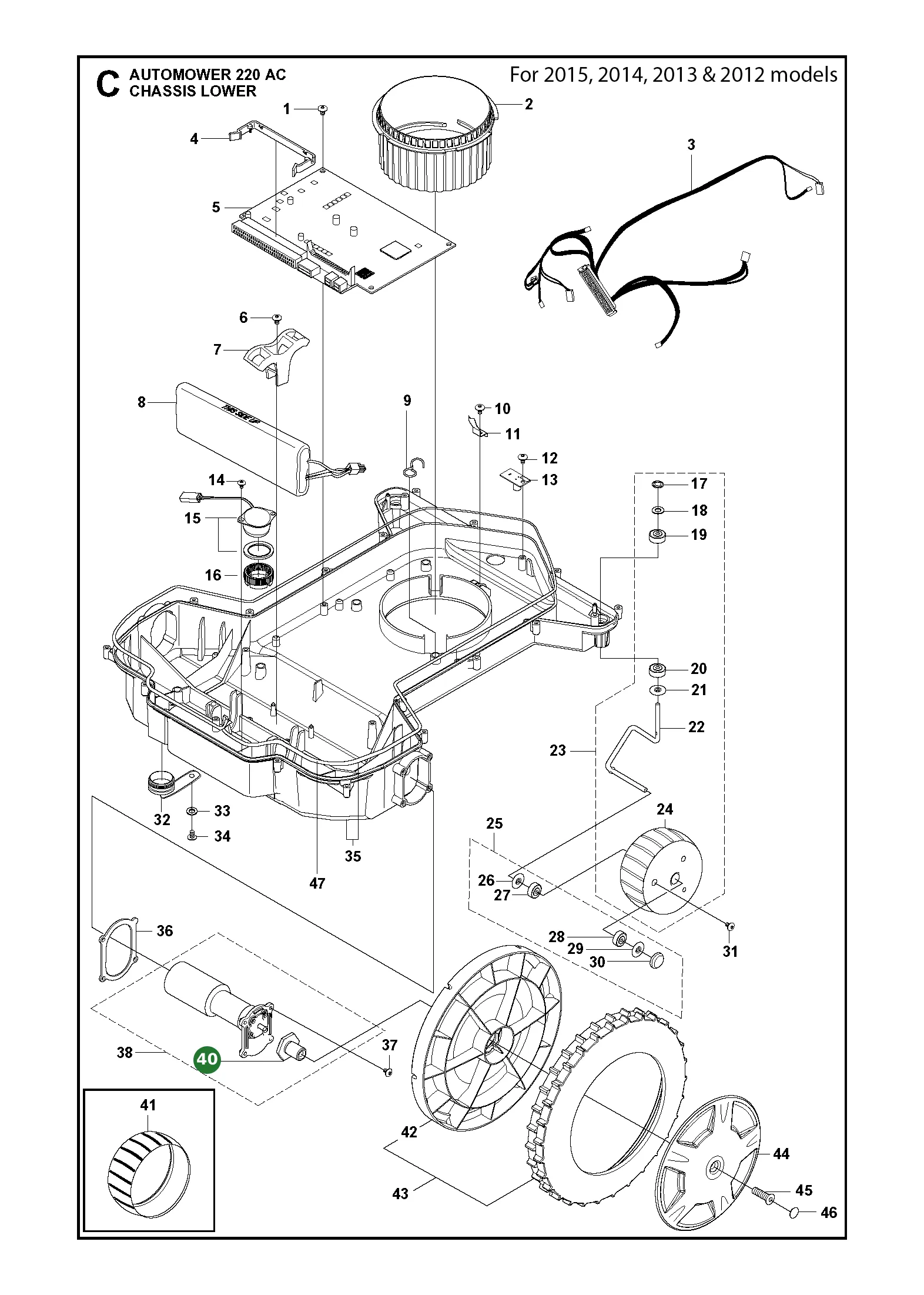 Nabe 6 Kant f&uuml;r 210 C 220 AC 230 ACX und 260 ACX
