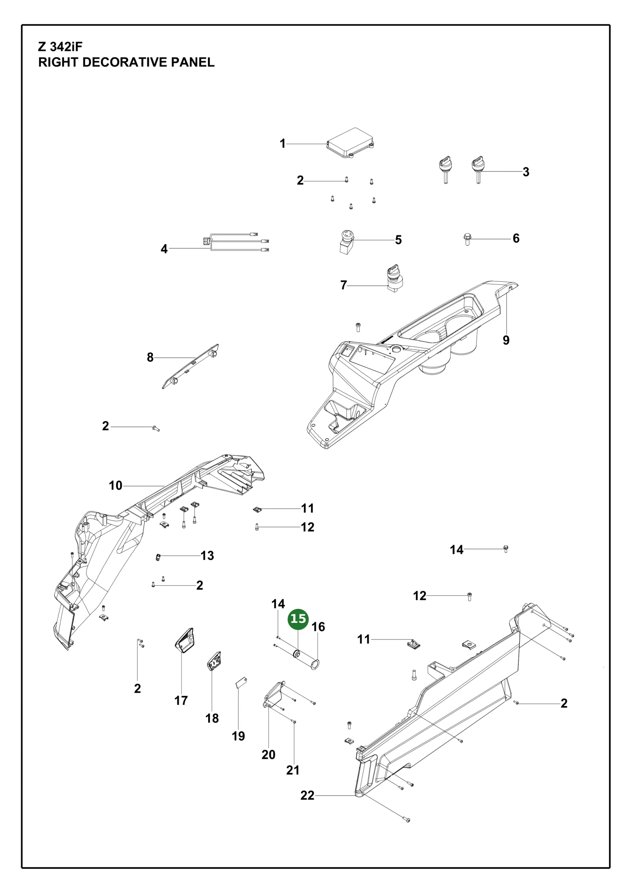 Position im Ersatzteilkatalog