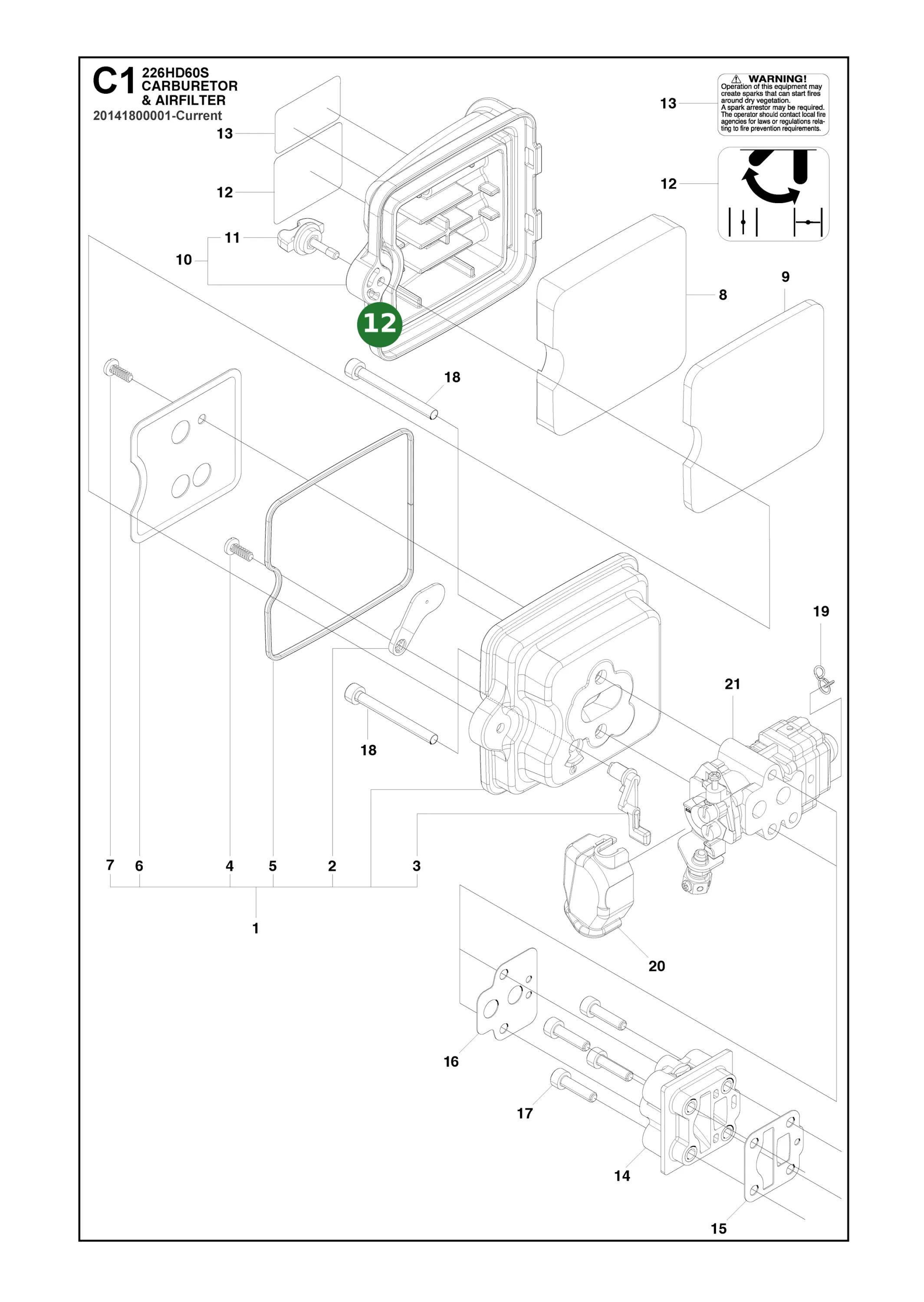 Position im Ersatzteilkatalog