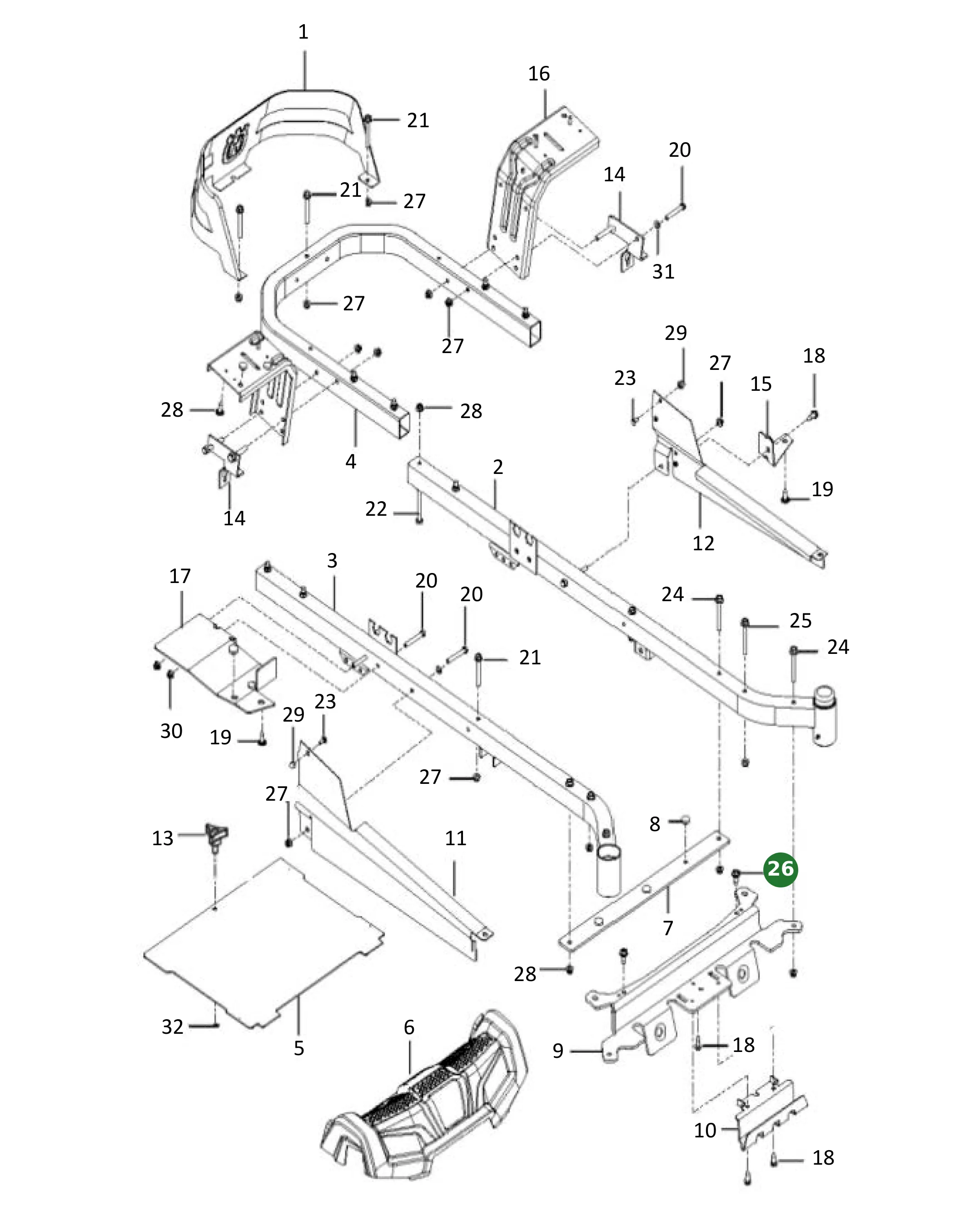 Position im Ersatzteilkatalog