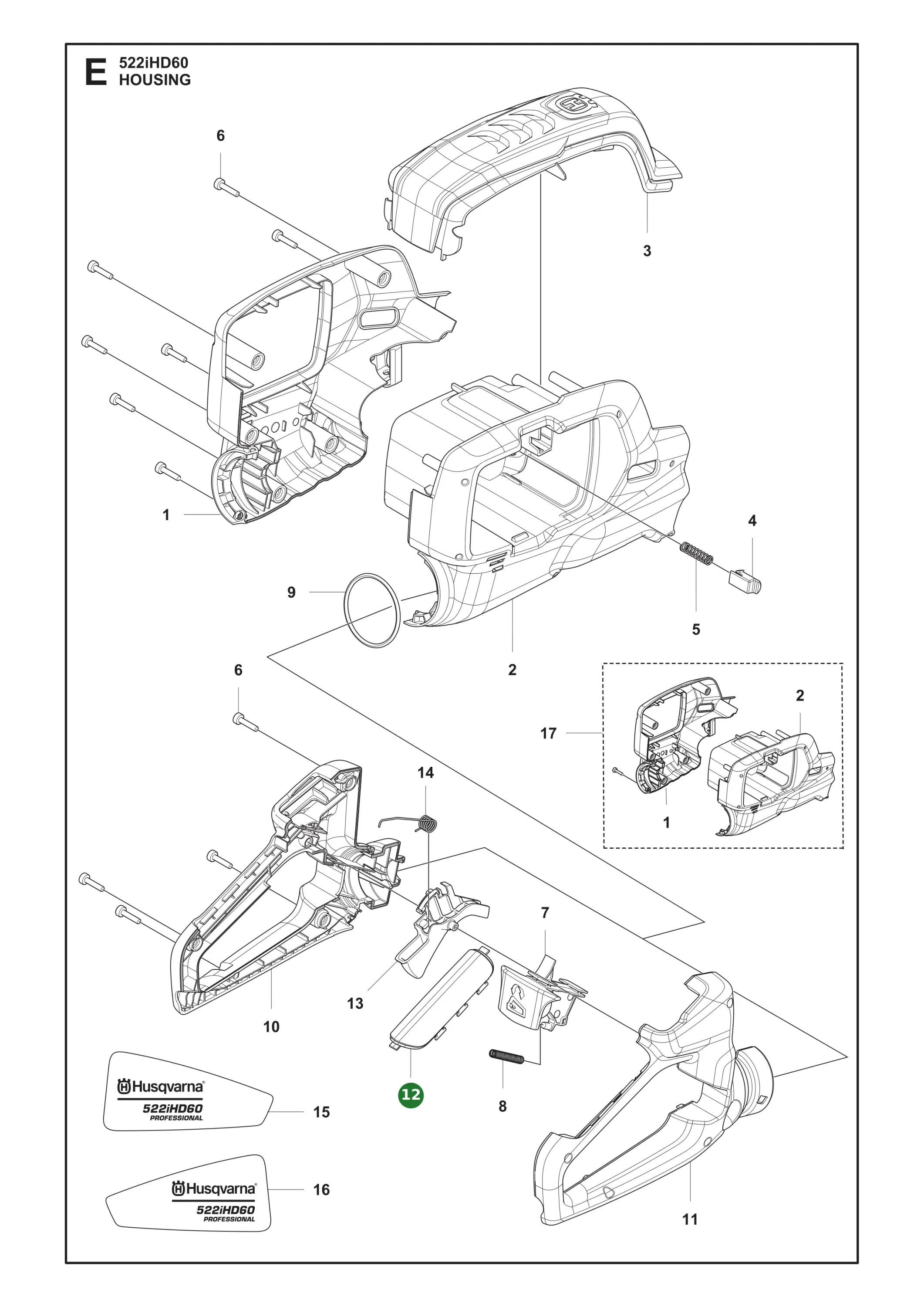 Position im Ersatzteilkatalog
