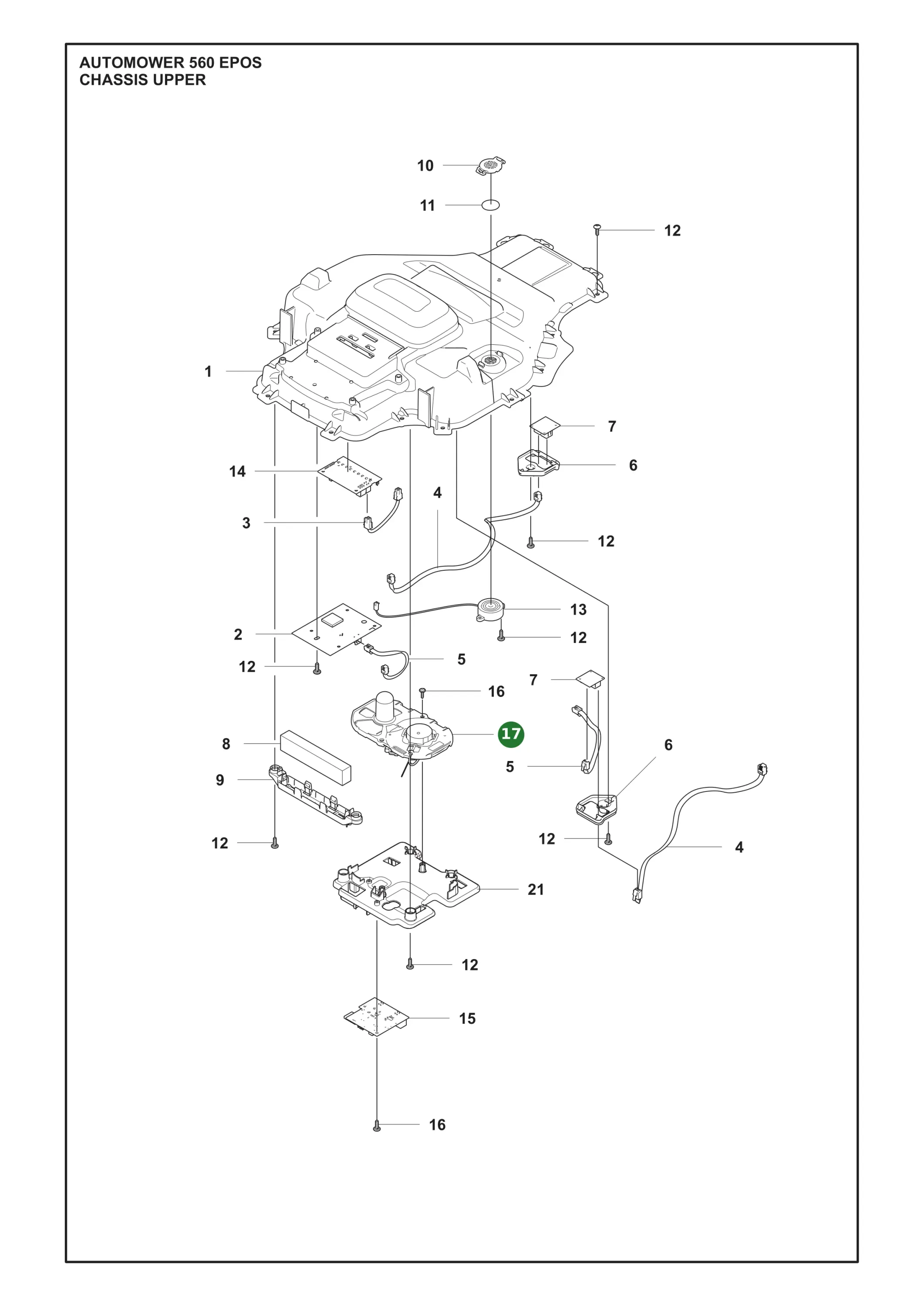 Position im Ersatzteilkatalog