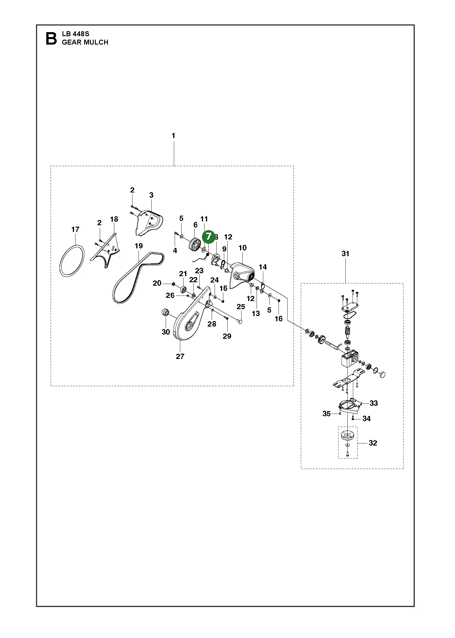Position im Ersatzteilkatalog