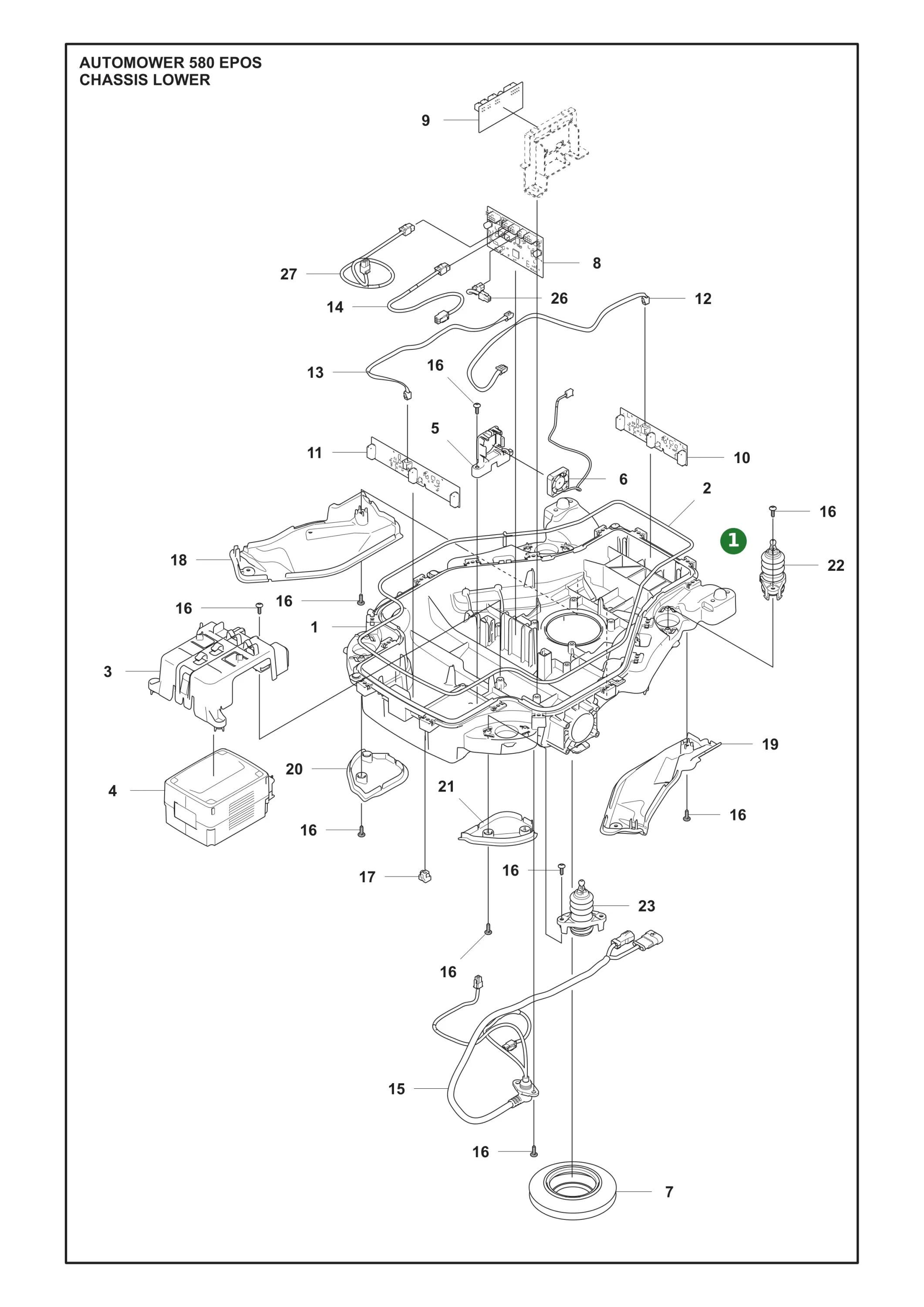 Position im Ersatzteilkatalog