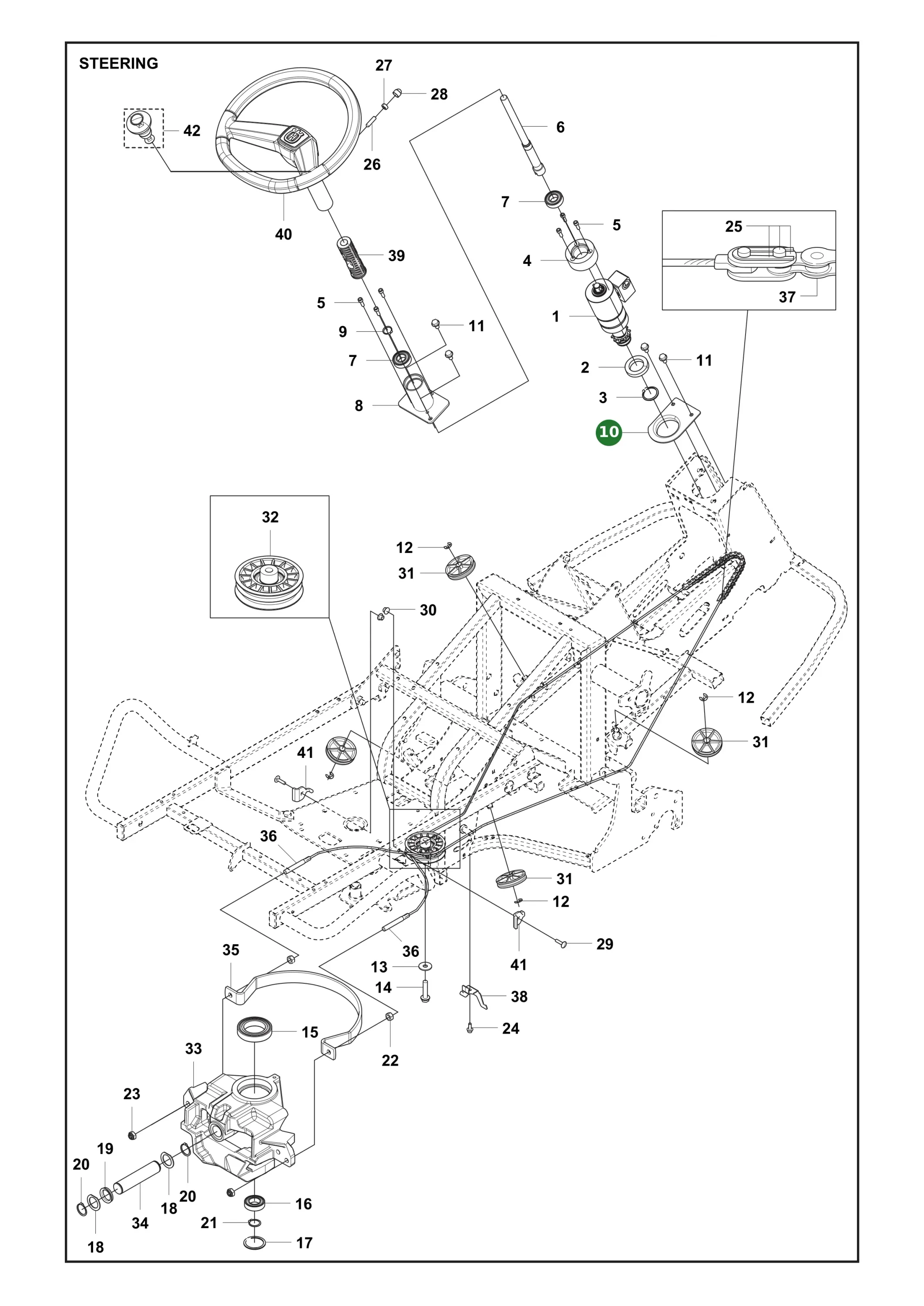 Position im Ersatzteilkatalog